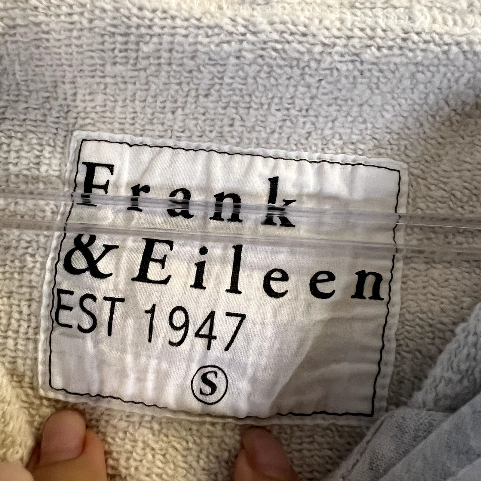 Frank & Eileen Frank & Eileen Oversized Easy Hoodie Grey Melange size S Size S / US 4 / IT 40 - 4 Thumbnail