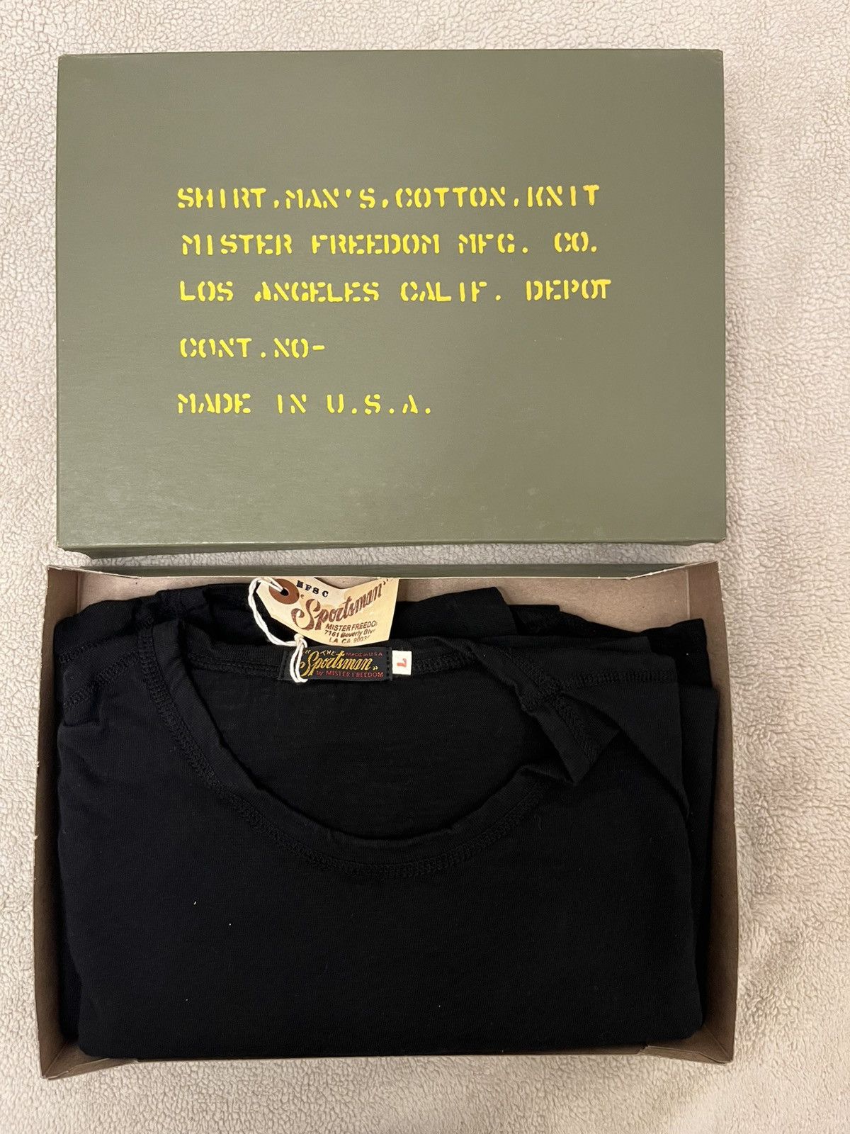Mister Freedom Stanley T-Shirt 2 Pack Size US M / EU 48-50 / 2 - 2 Thumbnail