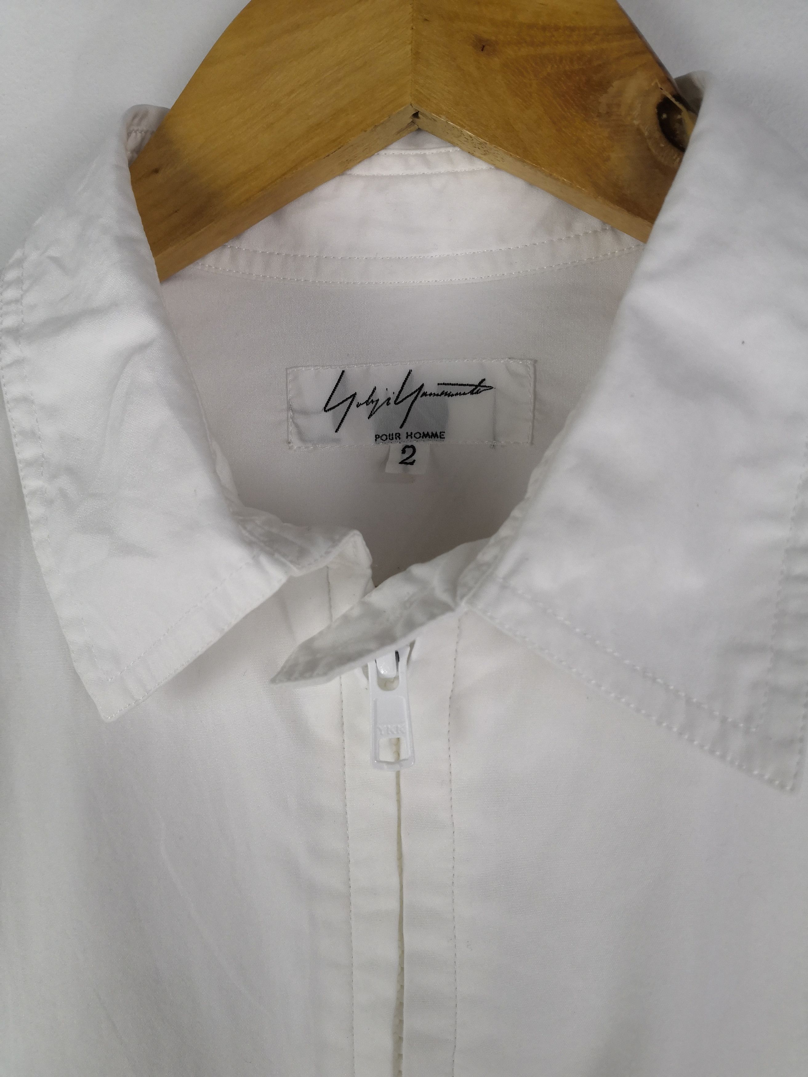 Yohji Yamamoto Yohji Yamamoto Pour Homme Jacket Zipper Size US M / EU 48-50 / 2 - 5 Thumbnail