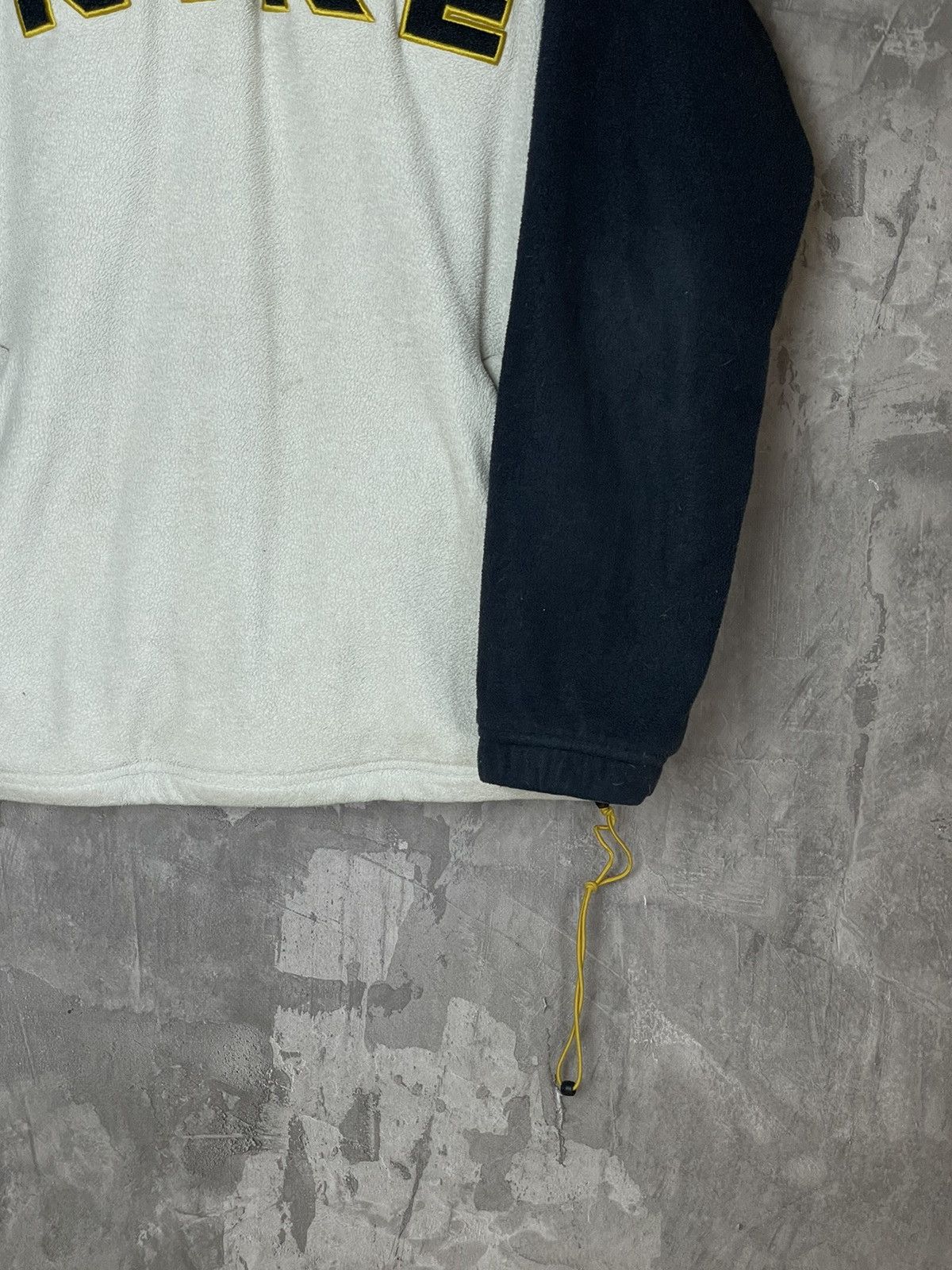 Vintage VINTAGE 90s Nike Rare fleece jacket hoodie big logo Nike Size US S / EU 44-46 / 1 - 6 Thumbnail