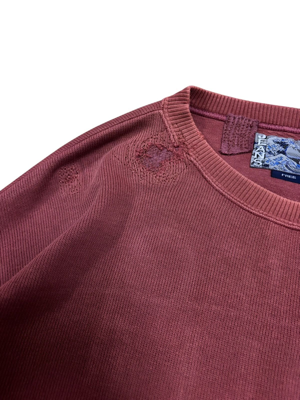 Kenzo Vtg Kenzo Damaged Distressed Sweatshirt Size US M / EU 48-50 / 2 - 6 Thumbnail