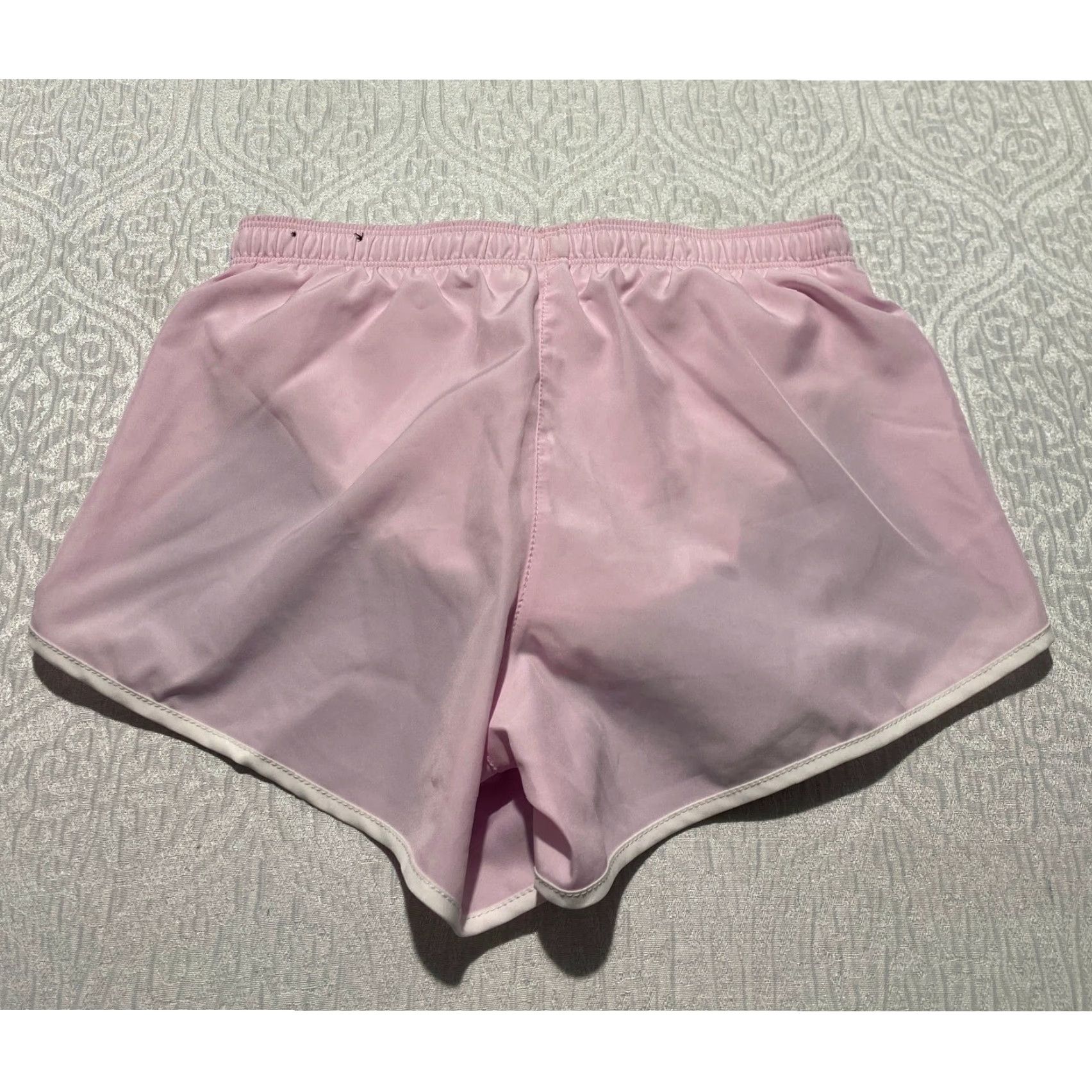 Nike Nike Dri-FIT Tempo Running Shorts Womens M Lined Inner Brief Pink Colorblock Athletic Summer Size 32" / US 10 / IT 46 - 2 Thumbnail