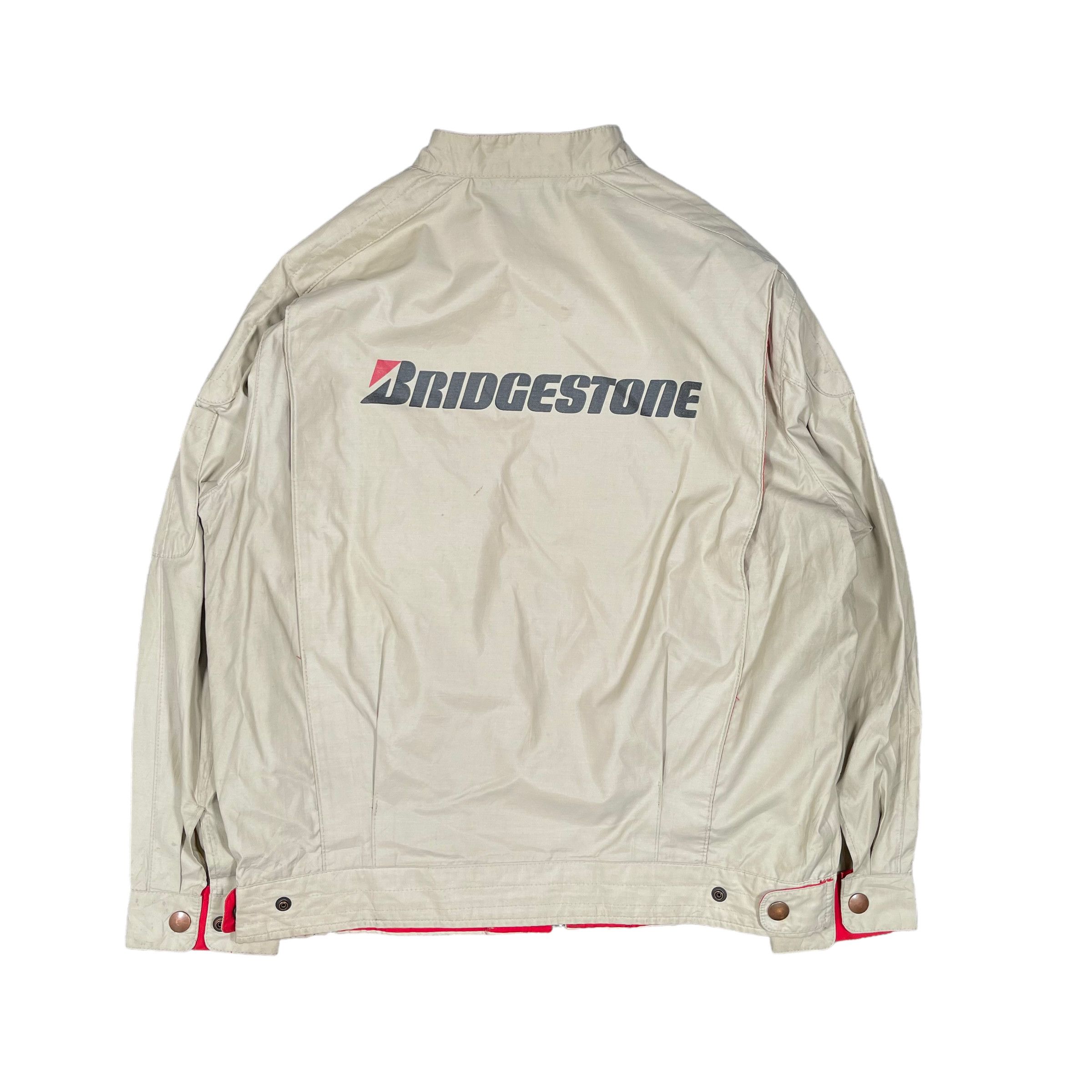 Honda Bridgestone Racing Vintage 1990s Distressed Work Jacket | Grailed