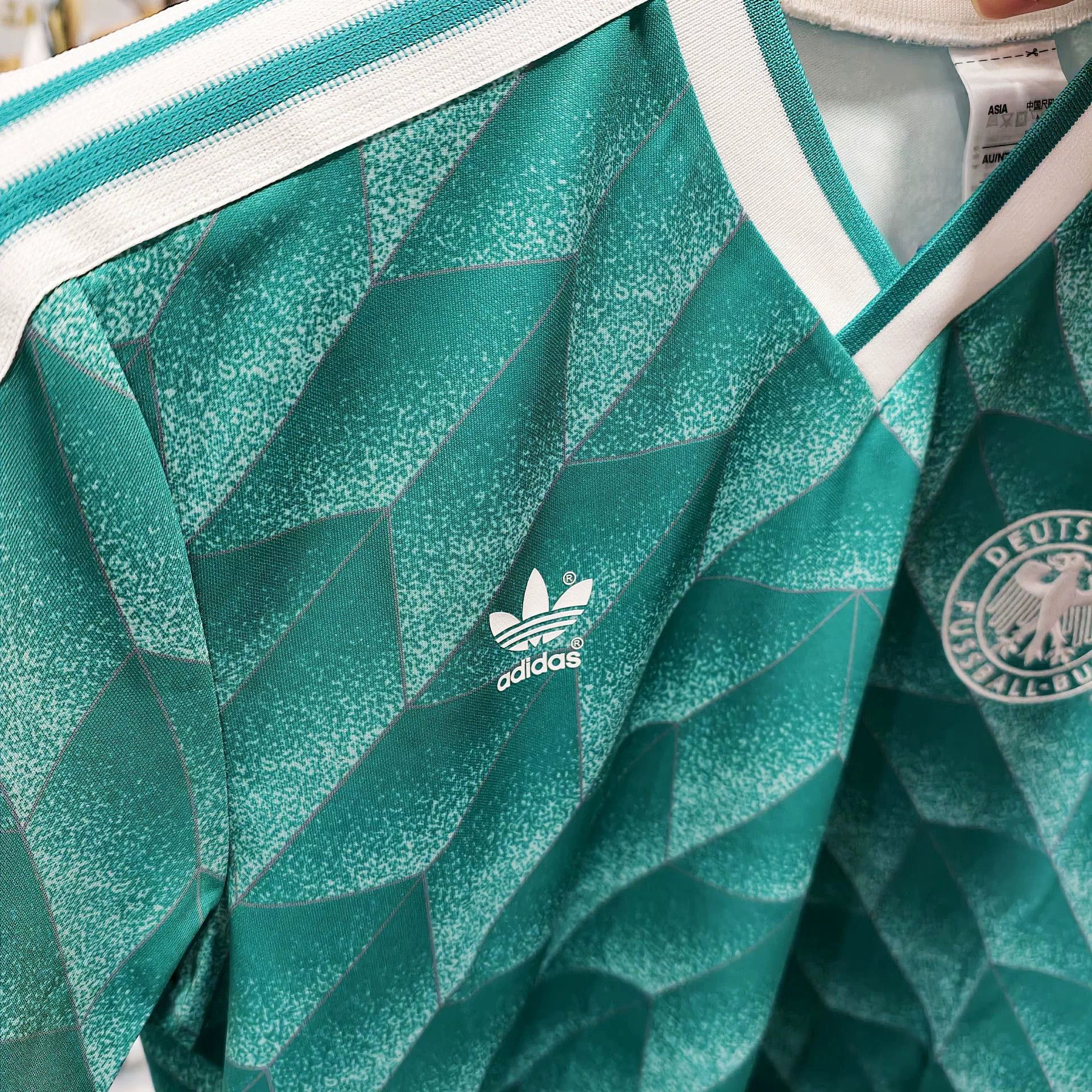 Other 1990 World Cup Germany Jersey Away Size US M / EU 48-50 / 2 - 2 Thumbnail
