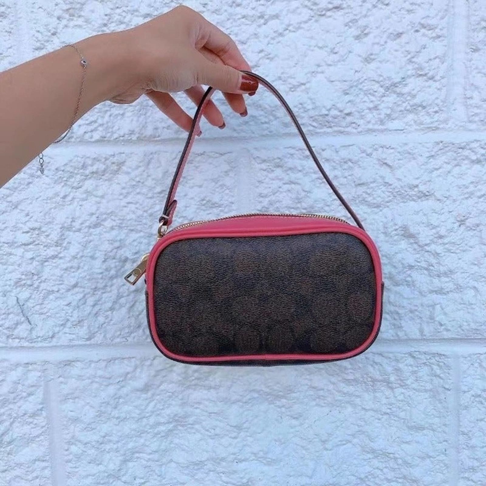 Coach Coach CB851 Jamie Wristlet In Signature Canvas Watermelon Size ONE SIZE - 3 Thumbnail