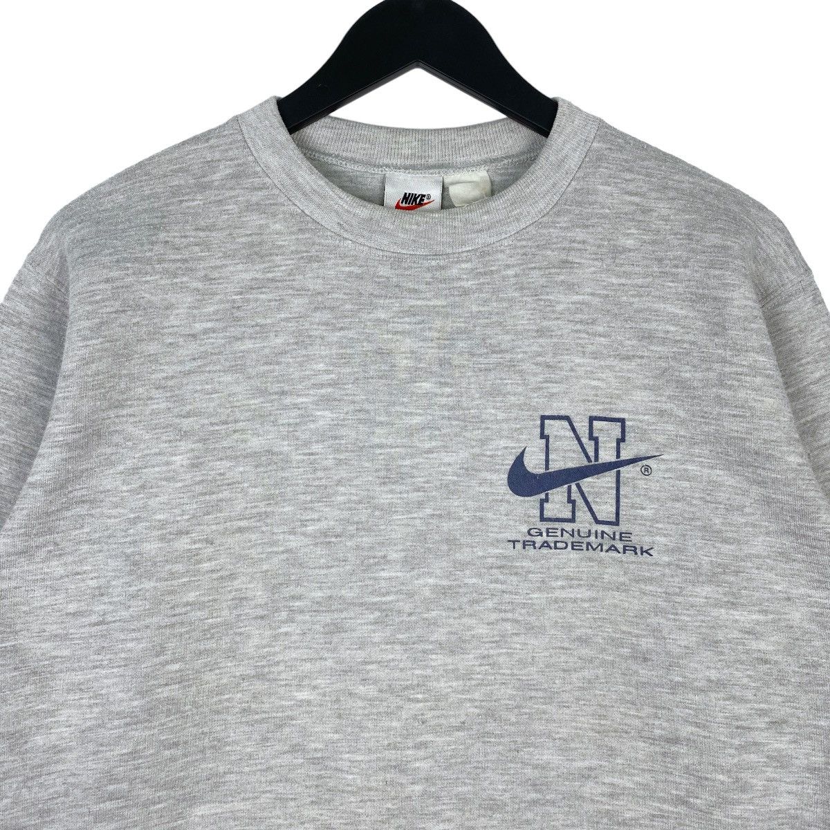 Nike Nike Sweatshirt Grey Crewneck Pullover Jumper Size US M / EU 48-50 / 2 - 3 Thumbnail