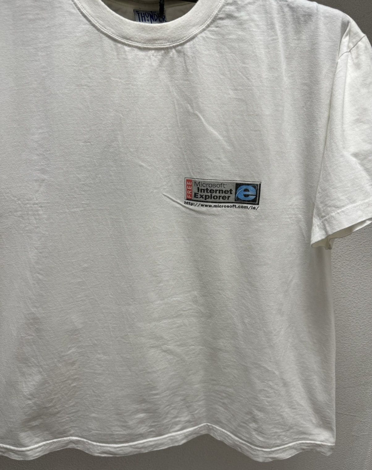 Microsoft Microsoft internet explorer vintage 1990th t-shirt Xl thunde Size US XL / EU 56 / 4 - 6 Thumbnail