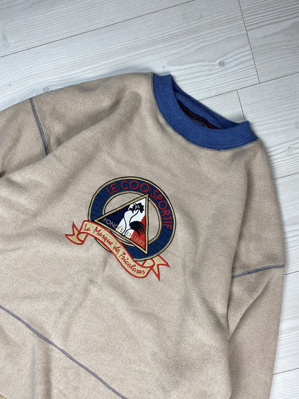 Le Coq Sportif Le coq sportif teddy fleece sherpa Size US L / EU 52-54 / 3 - 3 Thumbnail