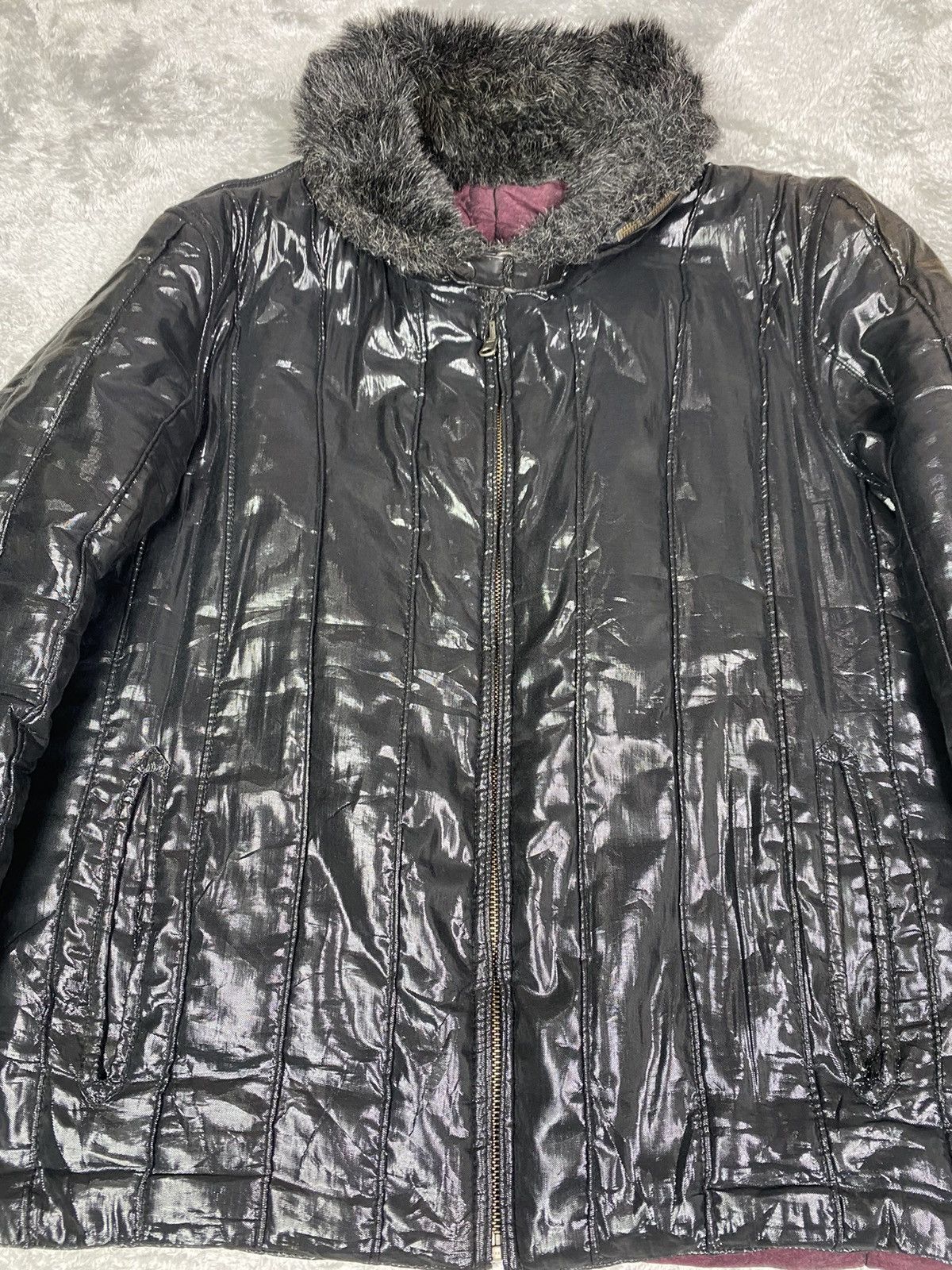 LGB If Six Was Nine Style Men Tenoras Faux Fur Jacket. J0118