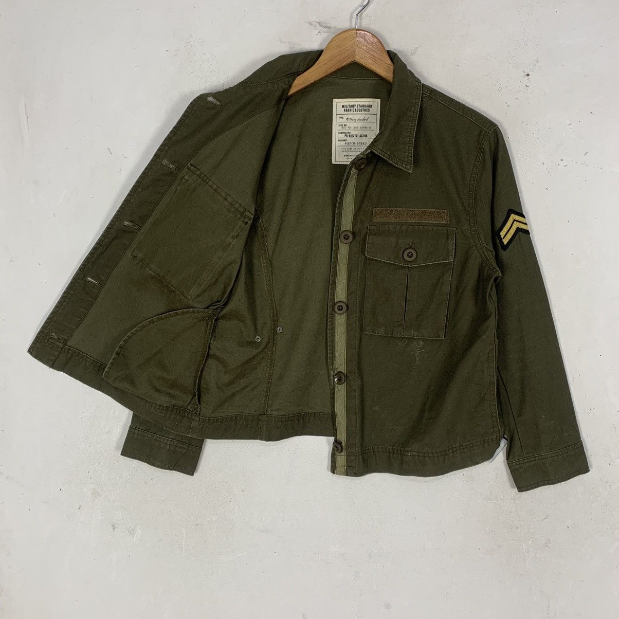 Japanese Brand military standard clothing by Alicia Pageboy Button Jacket Size S / US 4 / IT 40 - 9 Thumbnail