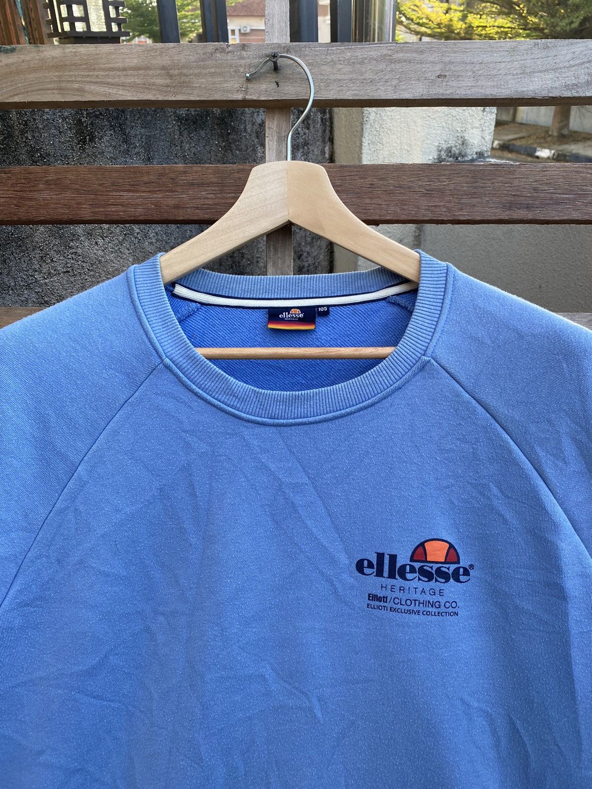 Vintage Vintage Ellesse Sweatshirt Big Logo Size US XXL / EU 58 / 5 - 3 Thumbnail