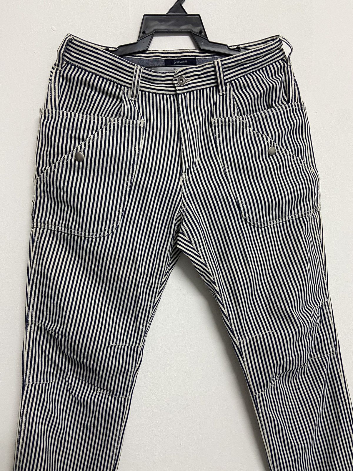 Japanese Brand × RAGEBLUE Cargo Jeans Striped Rageblue Japan Size US 32 / EU 48 - 9 Thumbnail