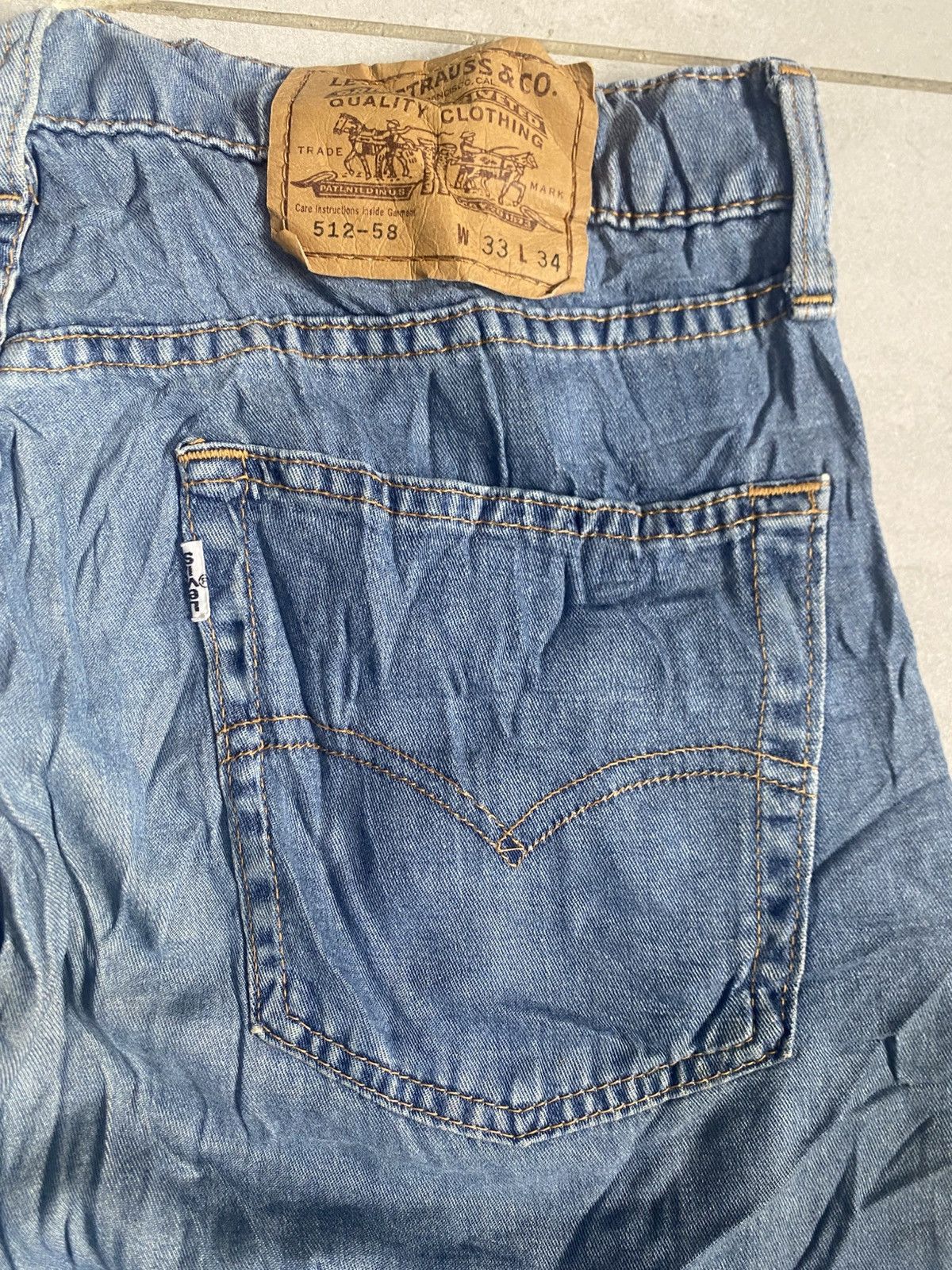 Levi's LEVIS 512-58 JAPAN Size US 32 / EU 48 - 11 Thumbnail