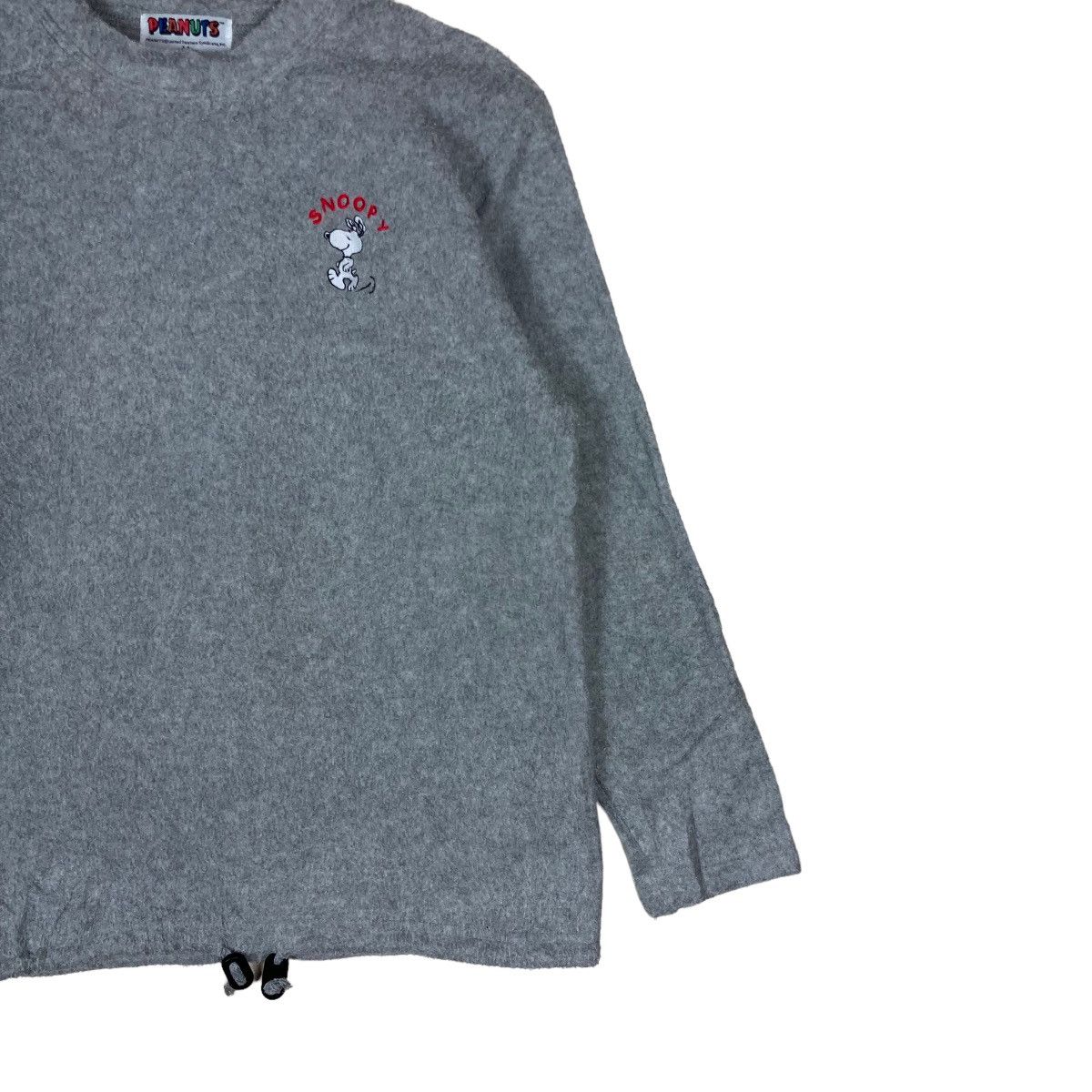 Peanuts Vintage Peanuts Mini Logo Snoopy Pullover Jumper Fleece Size US M / EU 48-50 / 2 - 4 Thumbnail