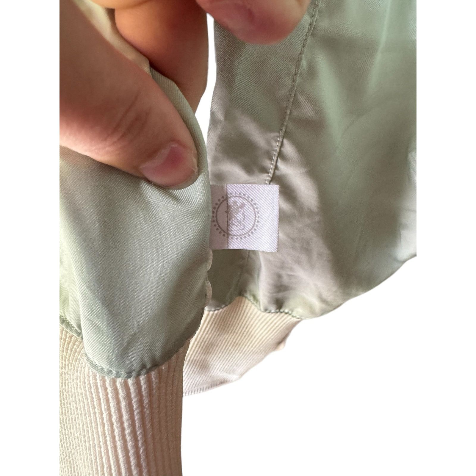 Jordan Brand Air Jordan Bephies Track Women's Jacket Sage-Pale Ivory SZ M Size M / US 6-8 / IT 42-44 - 6 Thumbnail