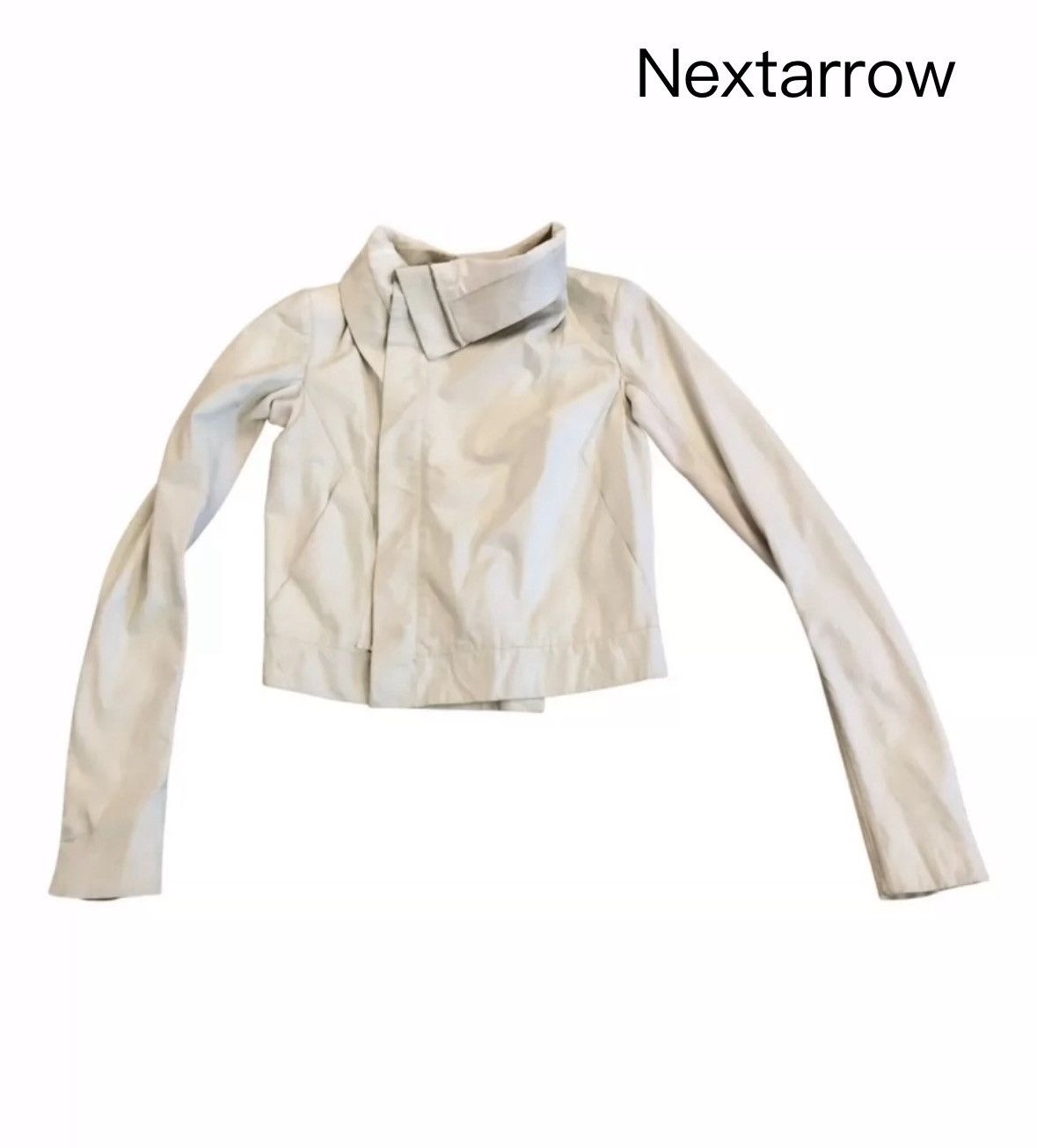 Rick Owens Rick Owens Soft Sheepskin Cream Jacket2412-Nextarrow Size US S / EU 44-46 / 1 - 1 Thumbnail