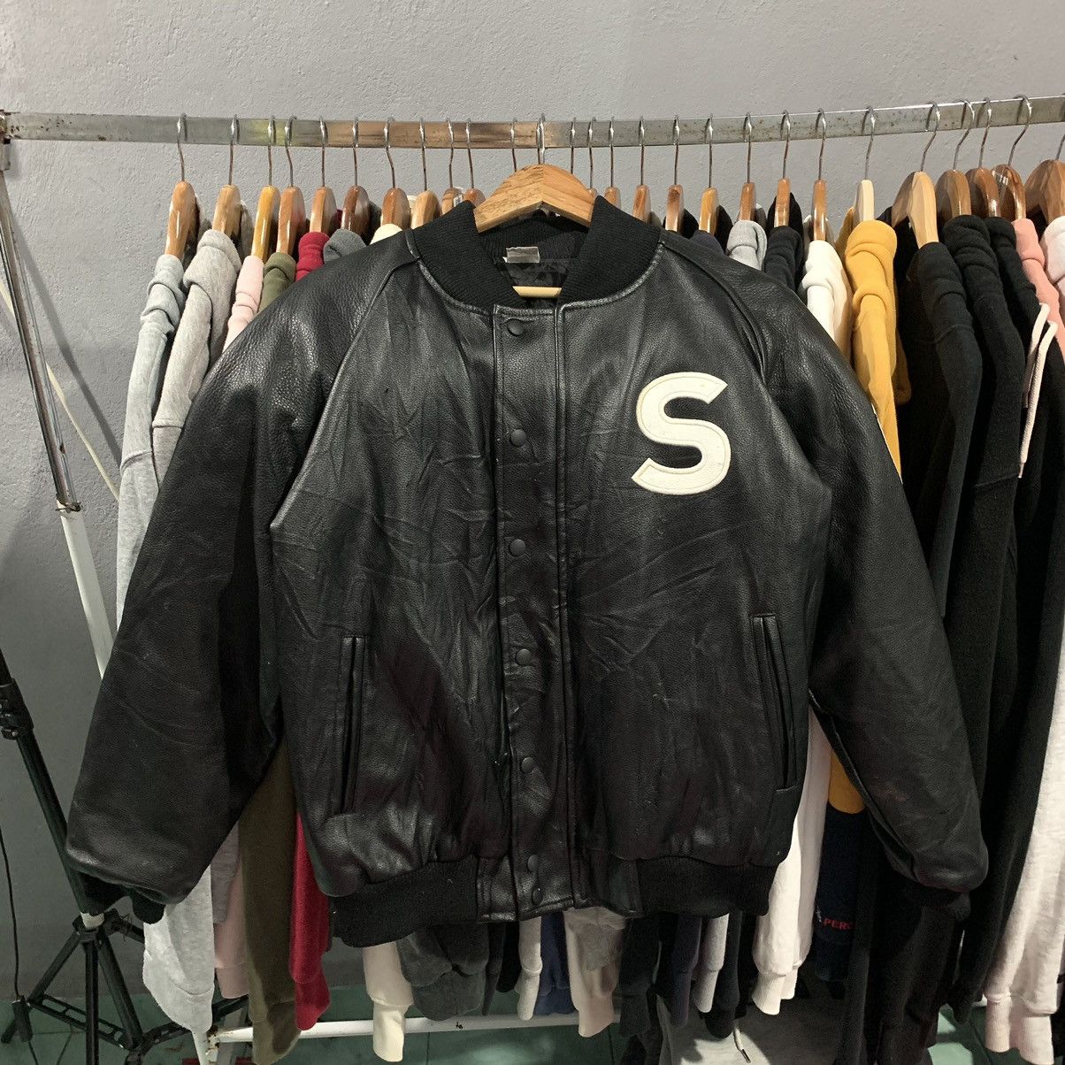 Leather Varsity Jacket x Fully Leather Size US M / EU 48-50 / 2 - 2 Thumbnail