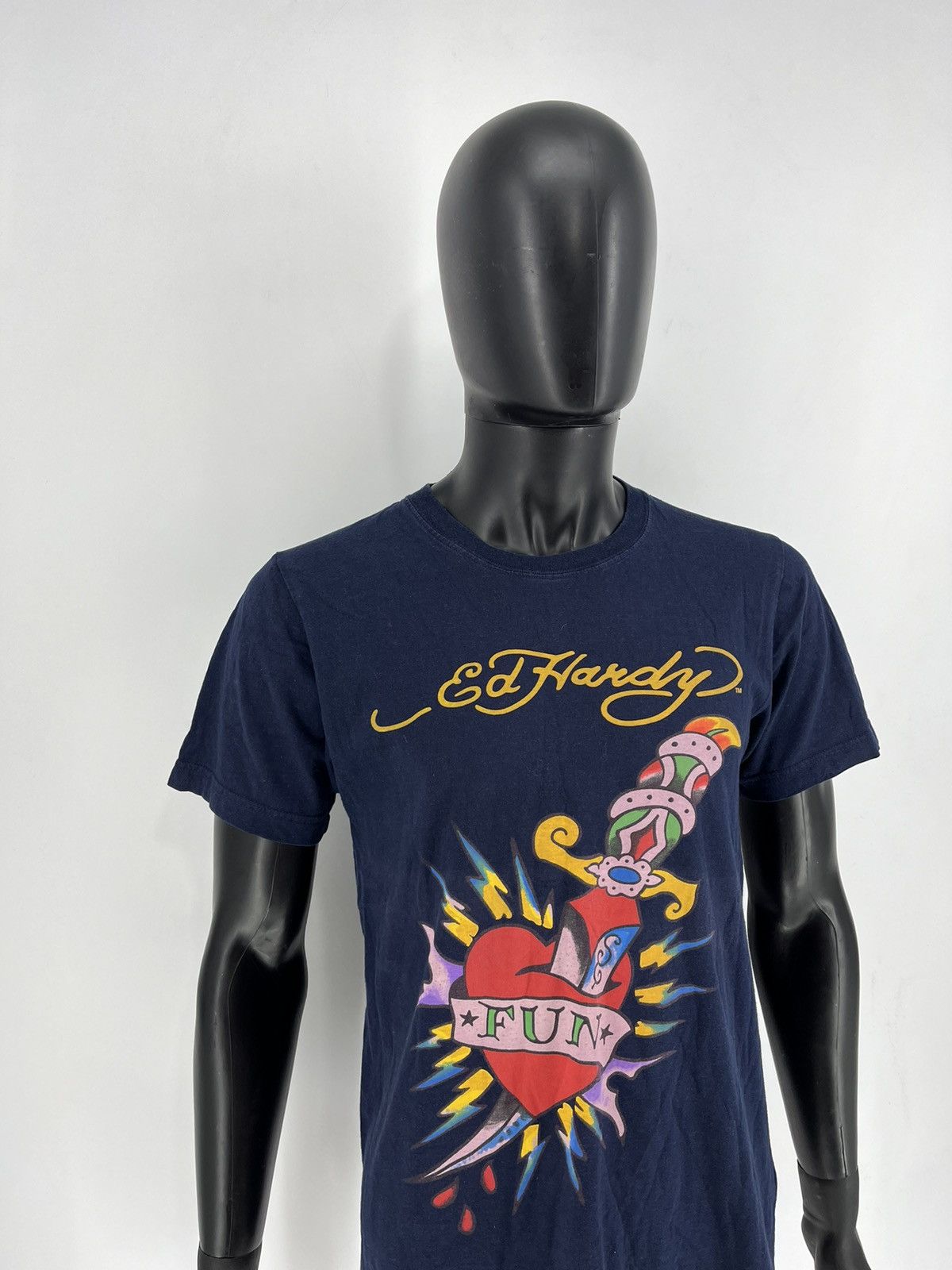 Affliction Vintage Ed Hardy By Christian Audigier Knife In The Heart Size US M / EU 48-50 / 2 - 3 Thumbnail