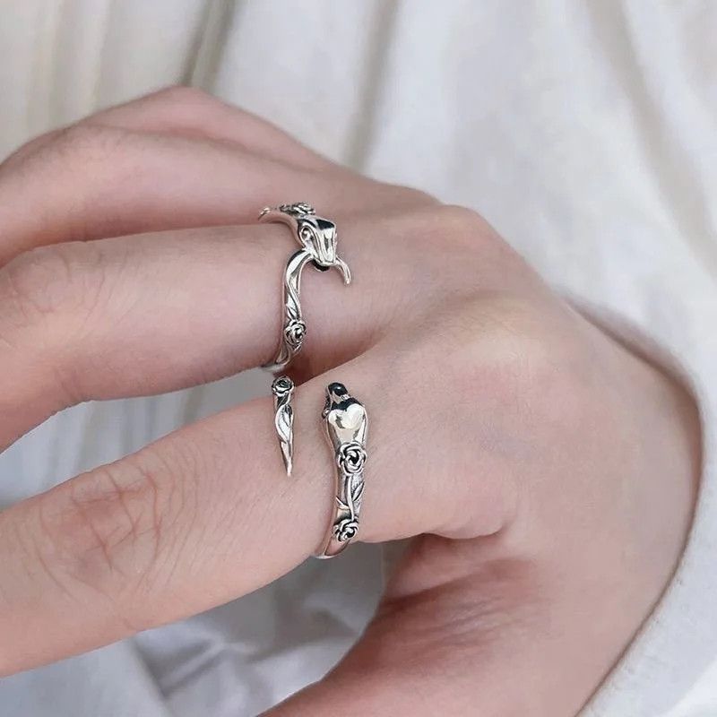 Jewelry Snake Ring Adjustable Size ONE SIZE - 2 Thumbnail