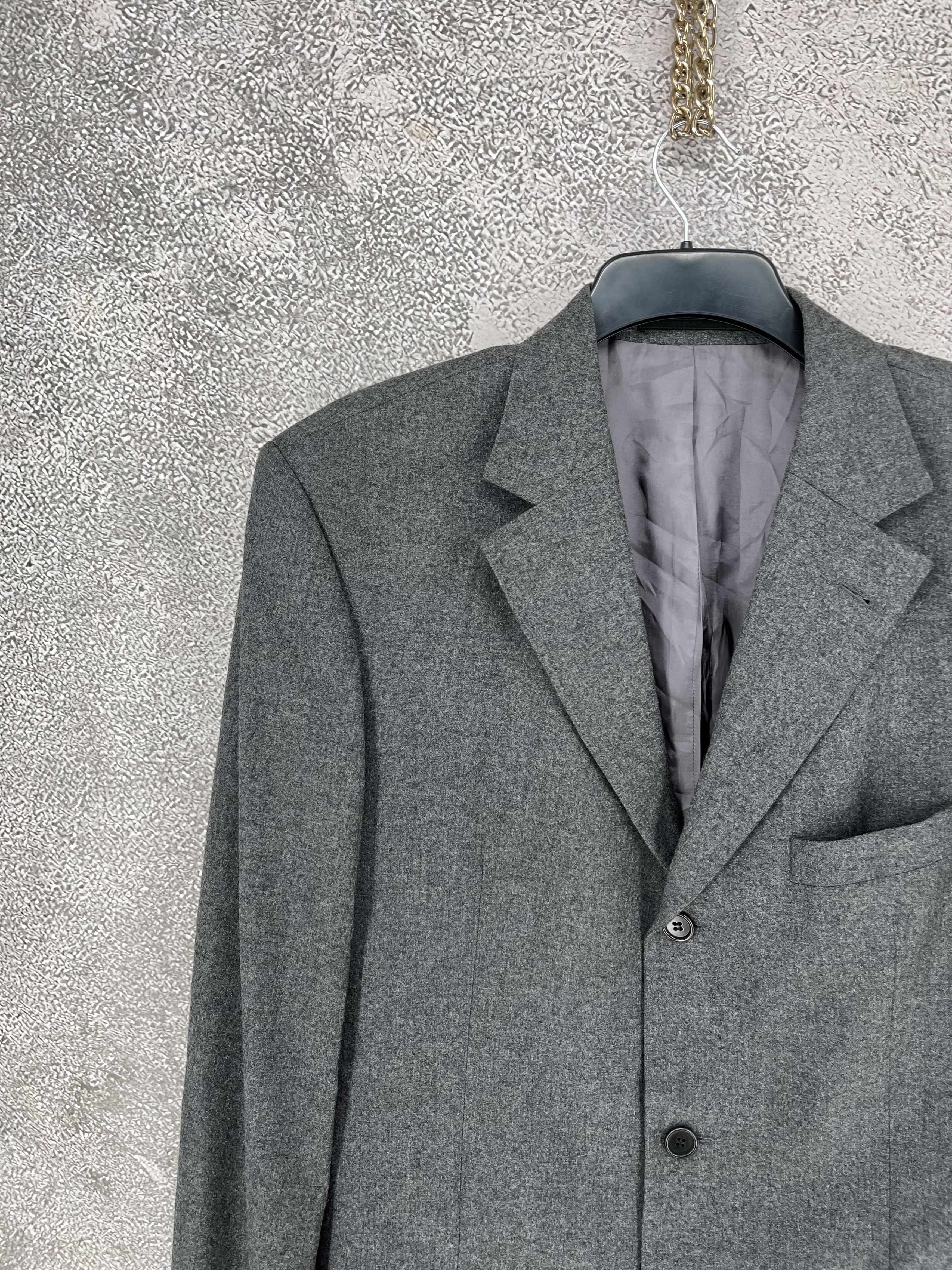Hugo Boss HUGO BOSS Loro Piana Mens Wool Cashmere Blend Sports Blazer Size 50R - 4 Thumbnail