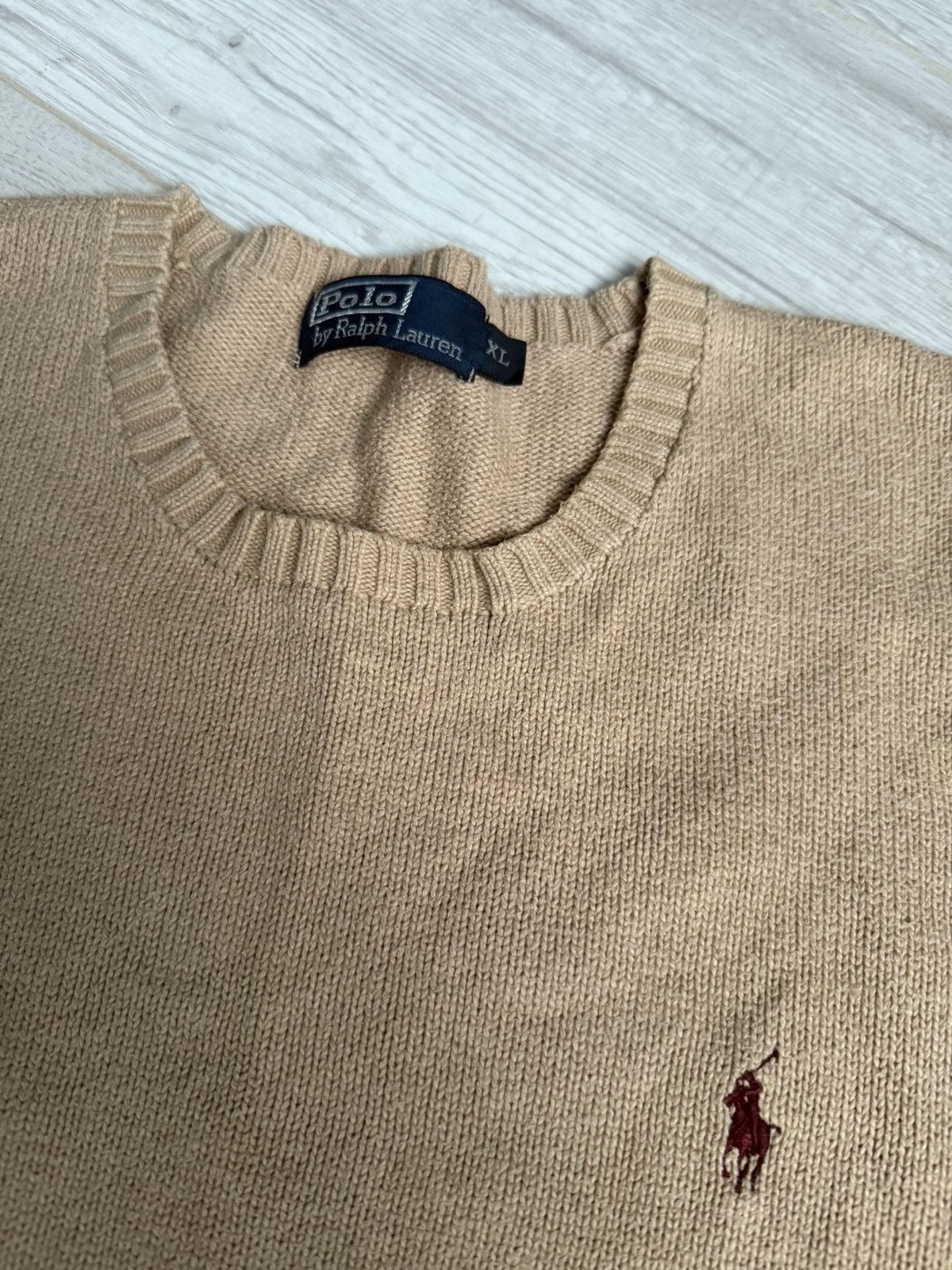 Polo Ralph Lauren × Vintage Vintage Polo Ralph Lauren sweater knit crewneck Size US XL / EU 56 / 4 - 4 Thumbnail