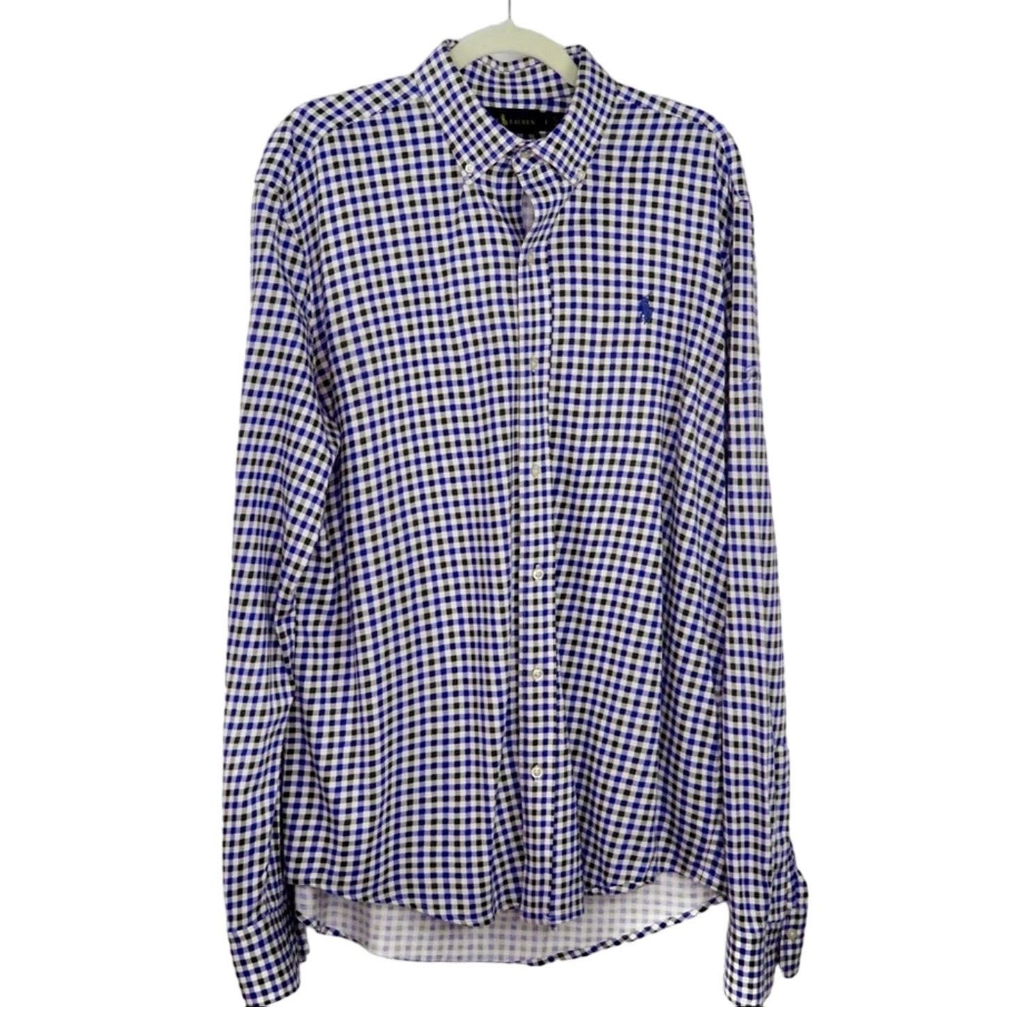 Titleist x good Ralph Lauren Plaid Button Down