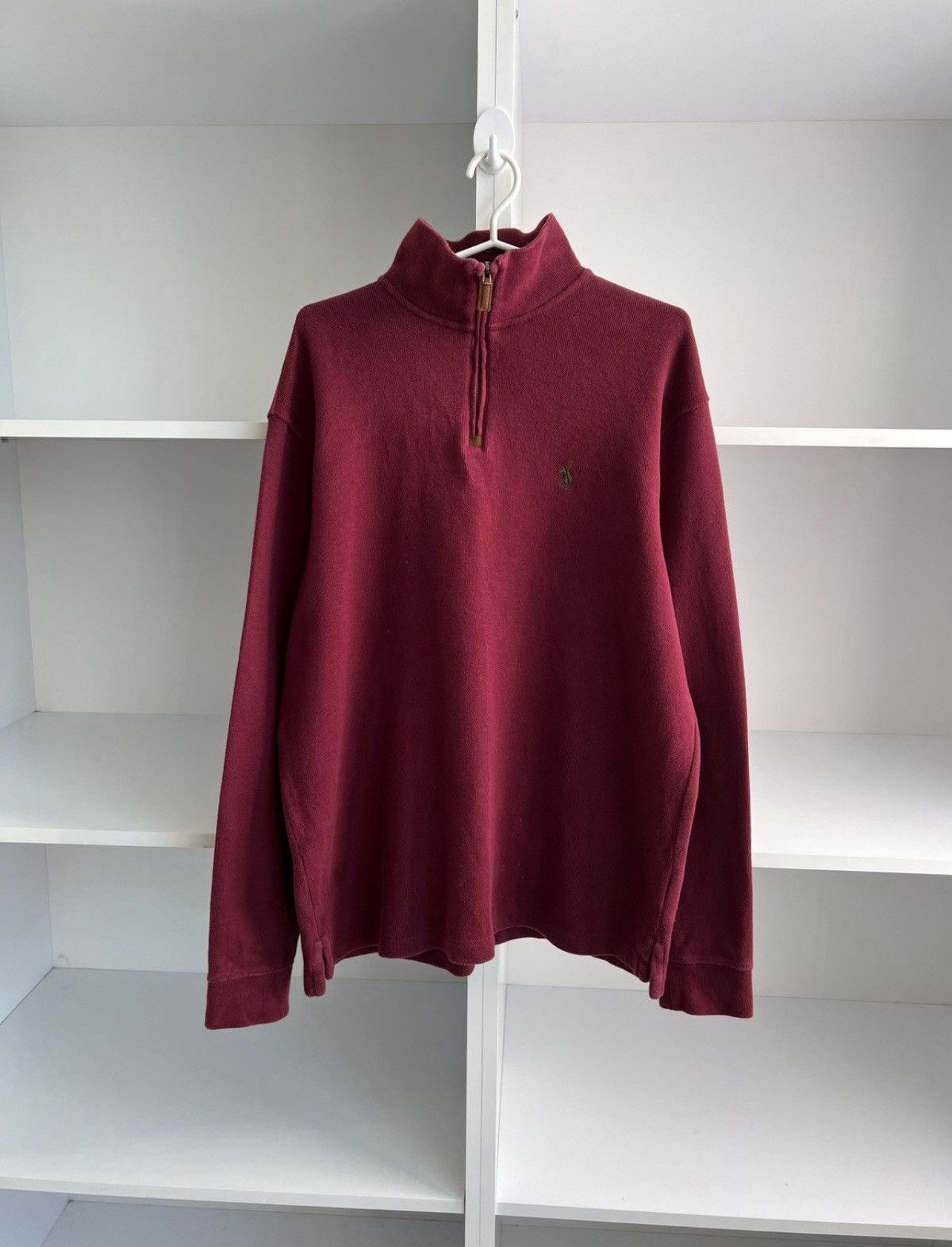 Polo Ralph Lauren Vintage Polo Ralph Lauren 1/4 zip sweatshirt old money style Size US L / EU 52-54 / 3 - 1 Thumbnail