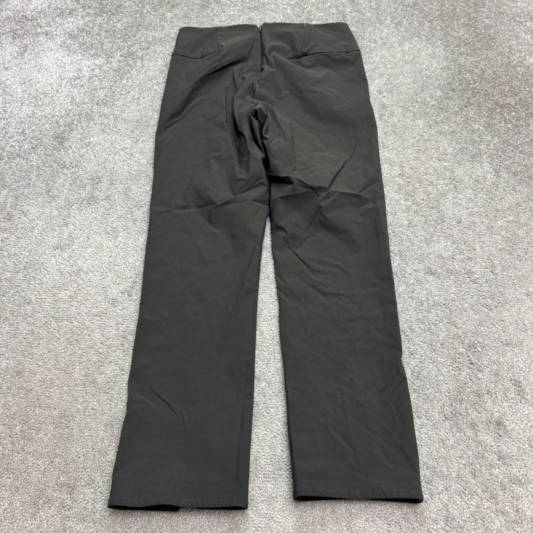 Athleta Athleta Wander Slim Straight Crop Pants Womens 10 Gray Nylon Spandex Stretch Cropped Regular Size 10 Women Fashion Pants Mens Girls not applicable Size 30" / US 8 / IT 44 - 2 Thumbnail