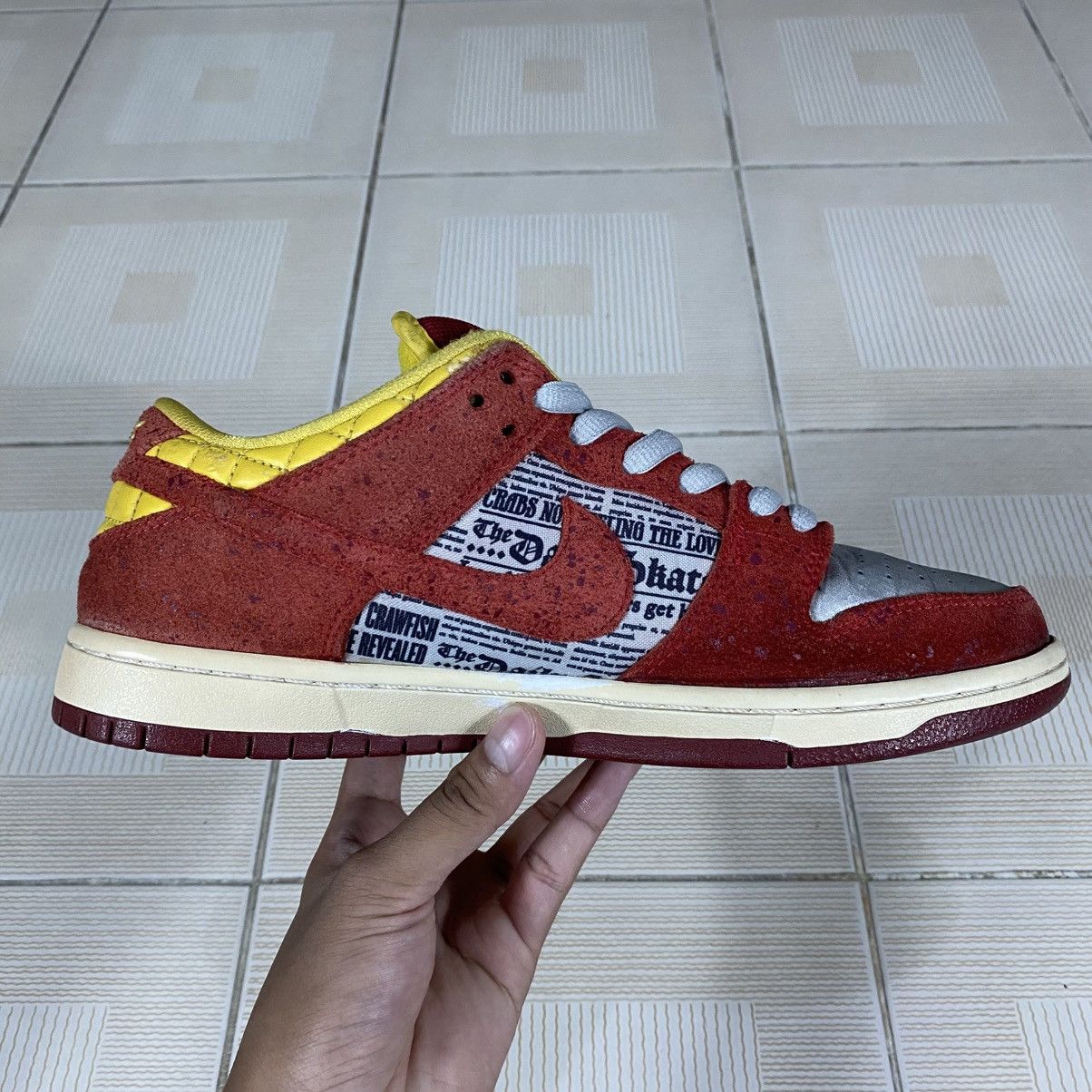 Nike SB Dunk Low Crawfish 2014 Size US 8.5 / EU 41-42 - 8 Thumbnail
