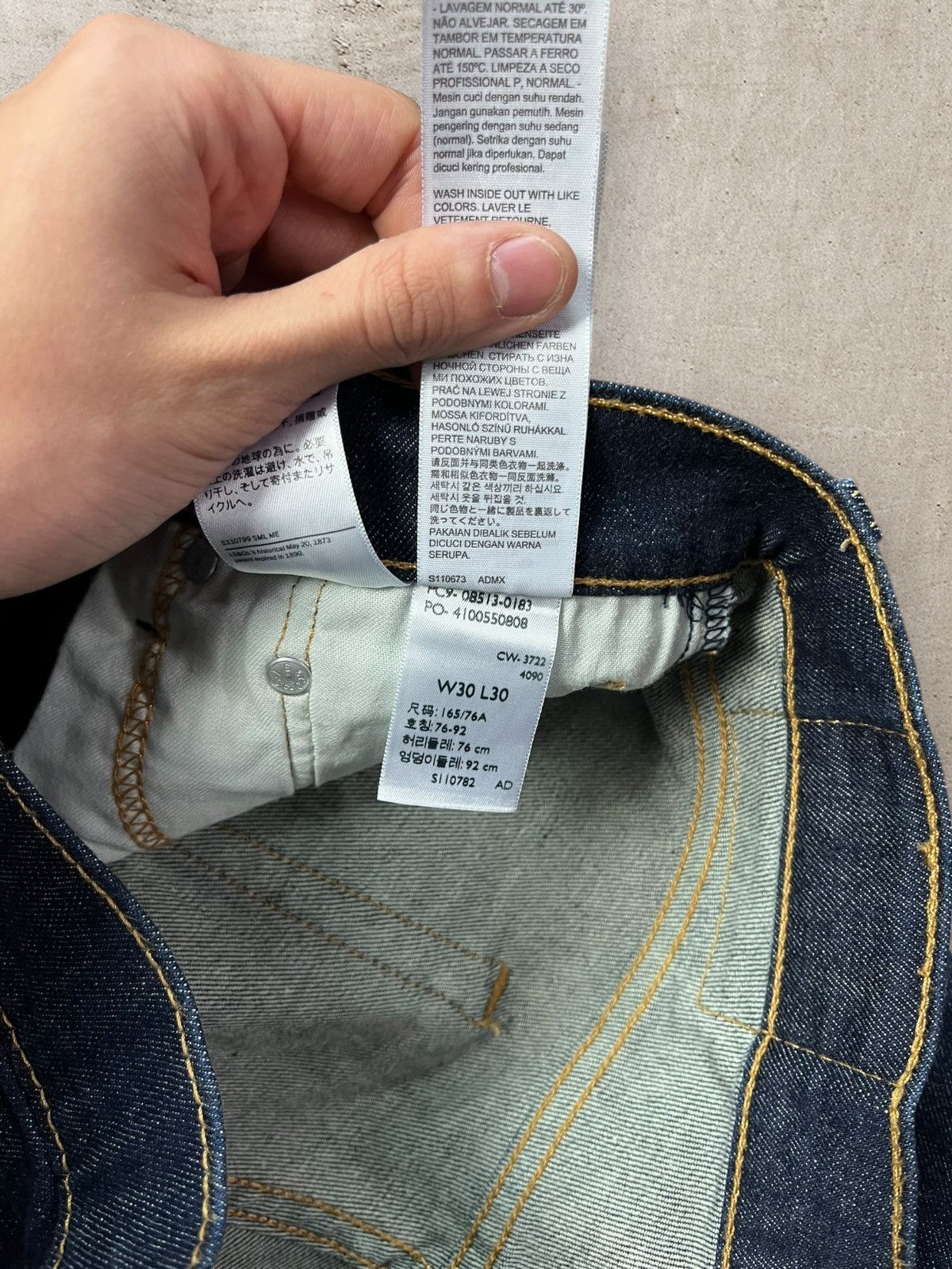 Levi's Levis 513 30x30 Slim Fit Jeans Mens Pants 30w Size US 30 / EU 46 - 9 Thumbnail