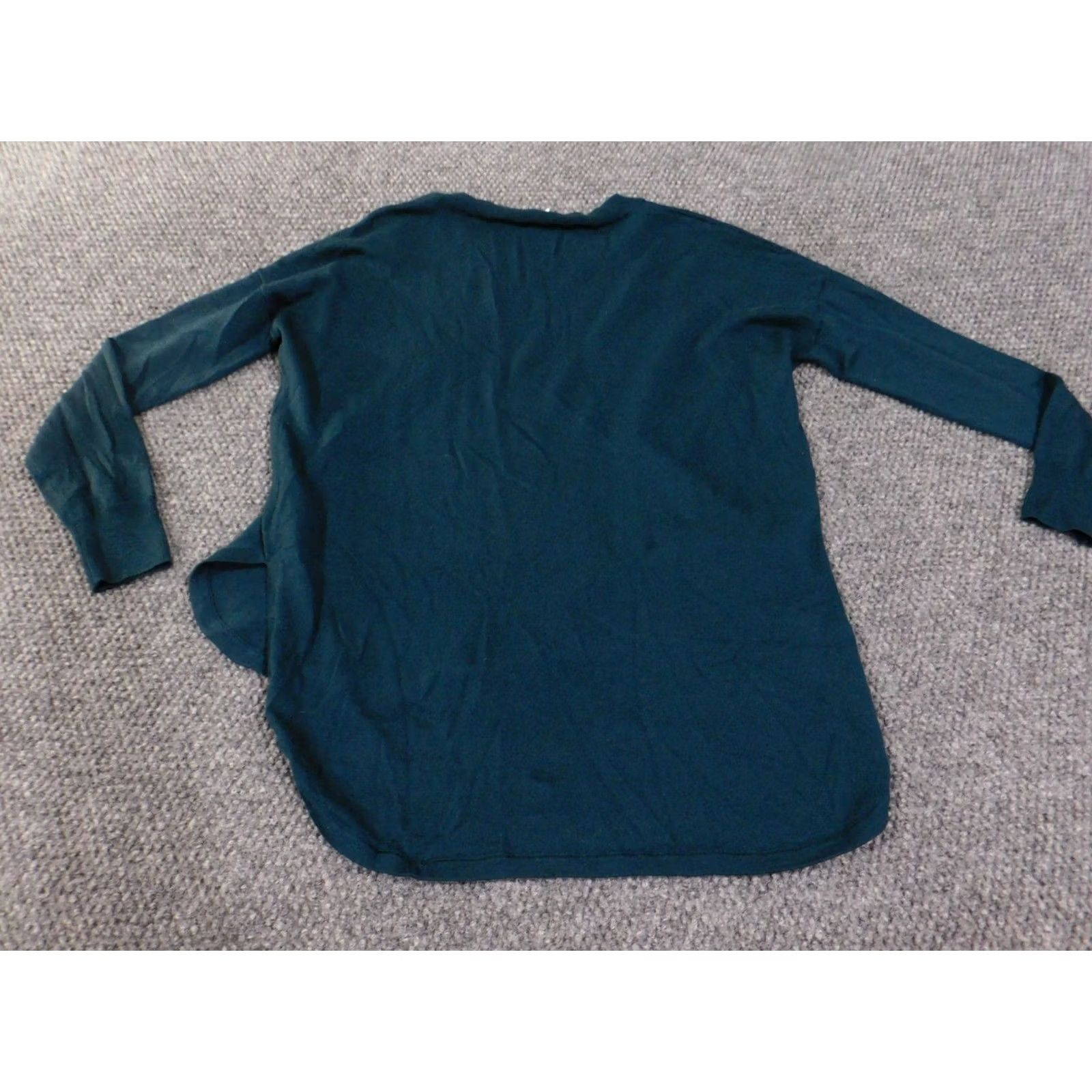 Madewell VINTAGE? No — Madewell Sweater Womens Small Blue High Low Pullover Lightweight Merino Wool Knit Size S / US 4 / IT 40 - 7 Thumbnail