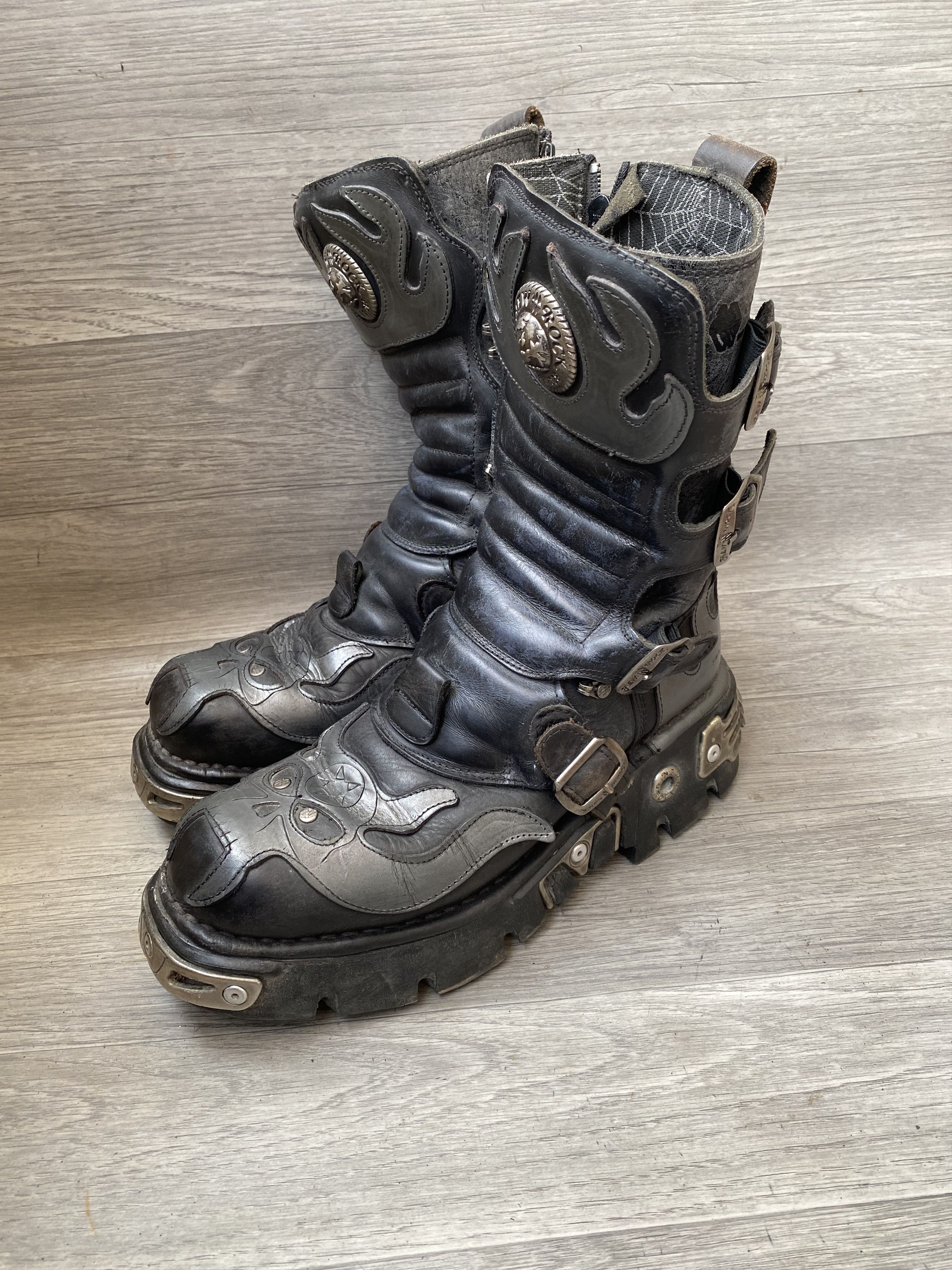 New Rock New rock platform leather gothic boots sz 44 Size US 11 / EU 44 - 4 Thumbnail