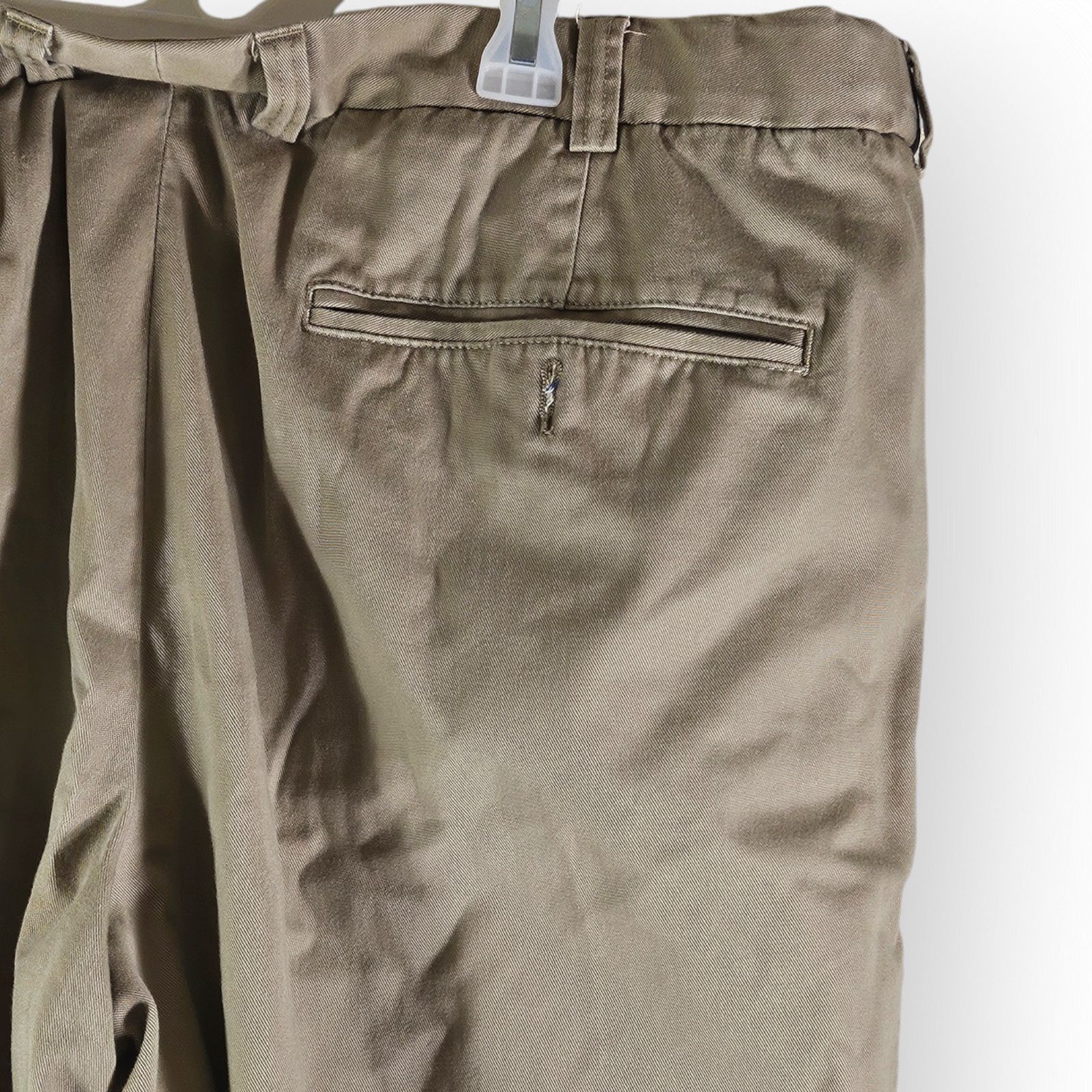 Duluth Trading Company Duluth Trading Co Men's Tan Khaki Pleated Pants Size 44x32 Size US 44 / EU 60 - 9 Thumbnail