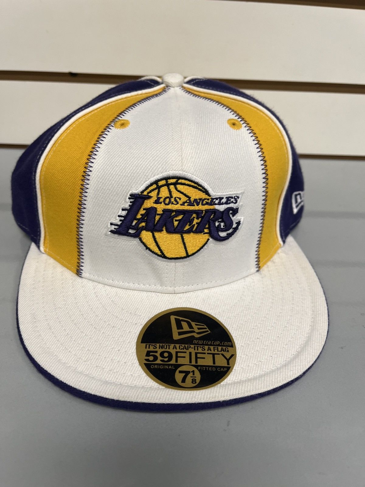 New Era New Era 59/50 7 1/8 size Lakers wool cap Size ONE SIZE - 1 Thumbnail