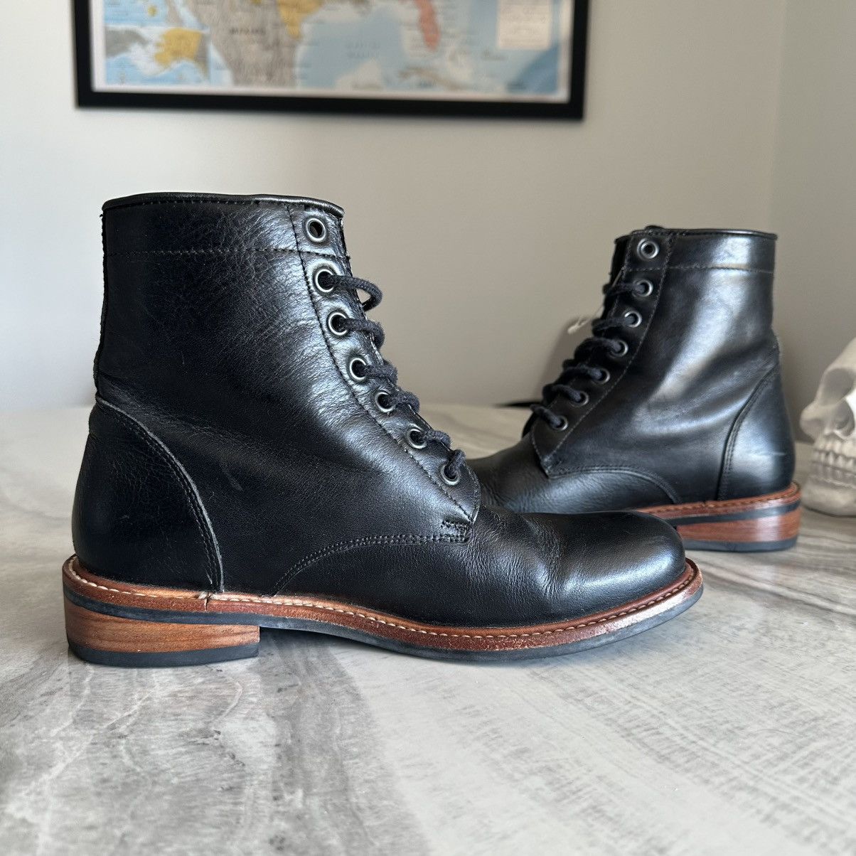 Nisolo Nisolo Amalia Black Leather Water Resistant Women’s Boots Size US 7 / IT 37 - 5 Thumbnail