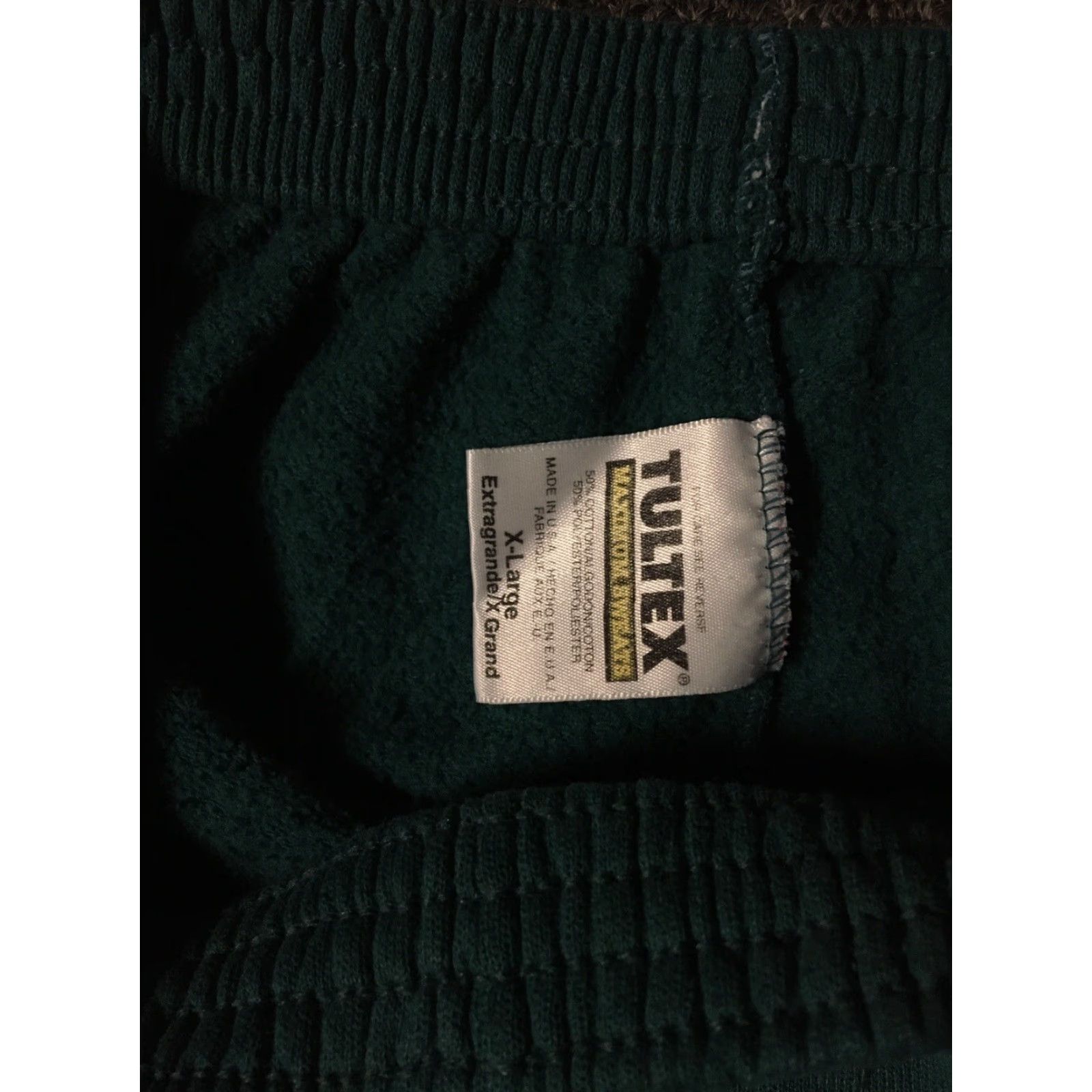 Tultex VINTAGE Tultex Sweatpants Main Selling Point XL Green USA 90s Distressed Grunge Activewear Pants Mens Nike Size US 36 / EU 52 - 6 Thumbnail