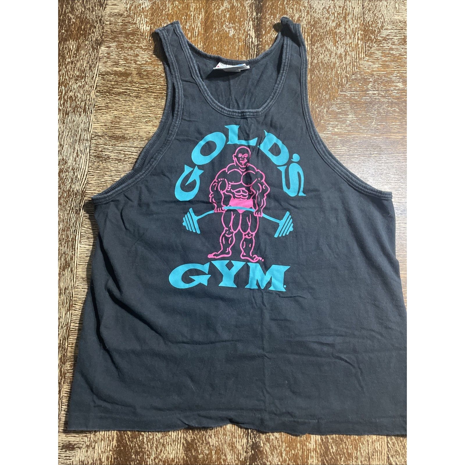 Other Single stitched Vintage 80’s Gold's Gym Muscle Tank Medium Size US M / EU 48-50 / 2 - 1 Thumbnail