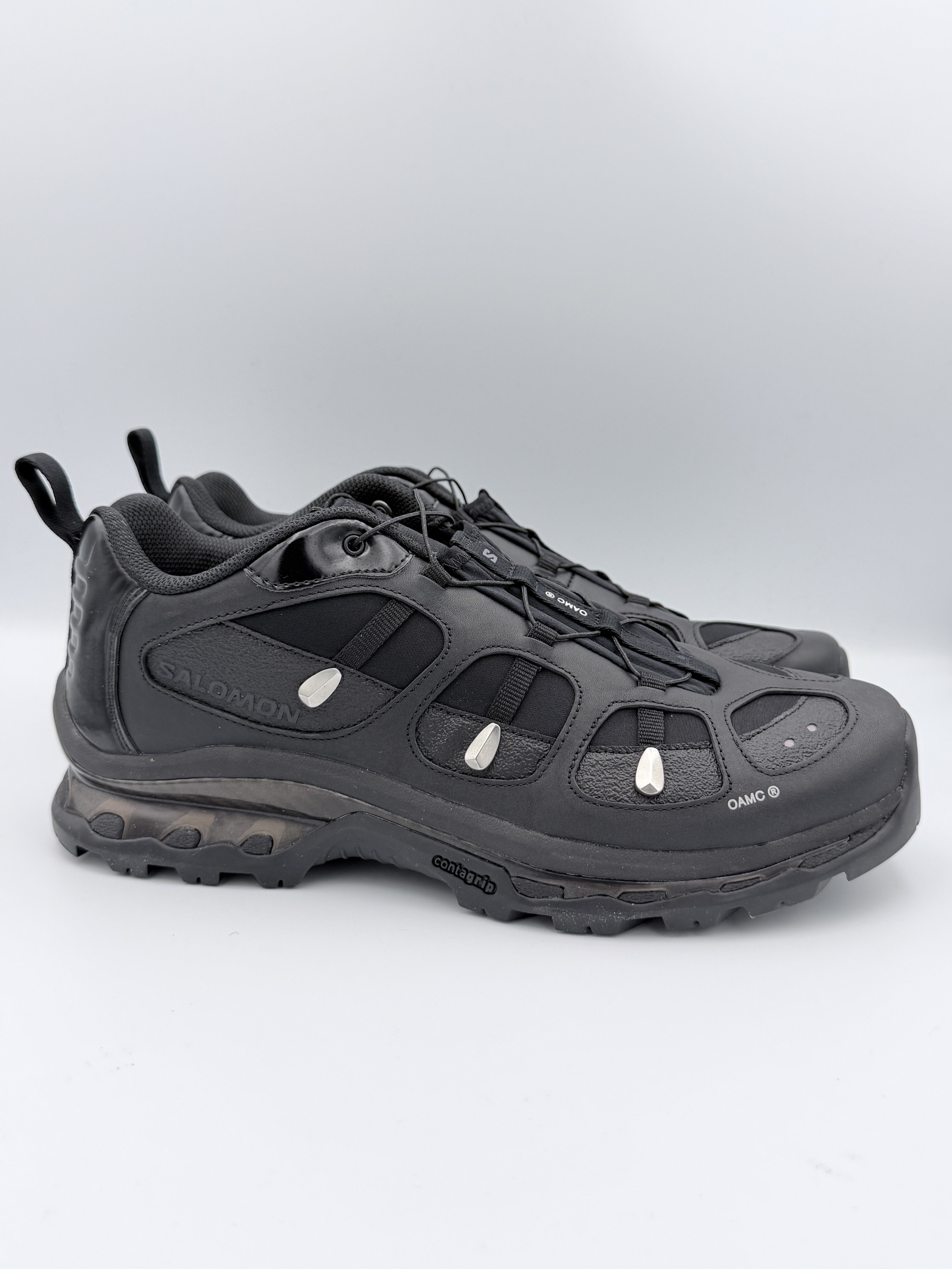 OAMC OAMC x Salomon XT-Quest Black Silver Size US 10.5 / EU 43-44 - 2 Thumbnail
