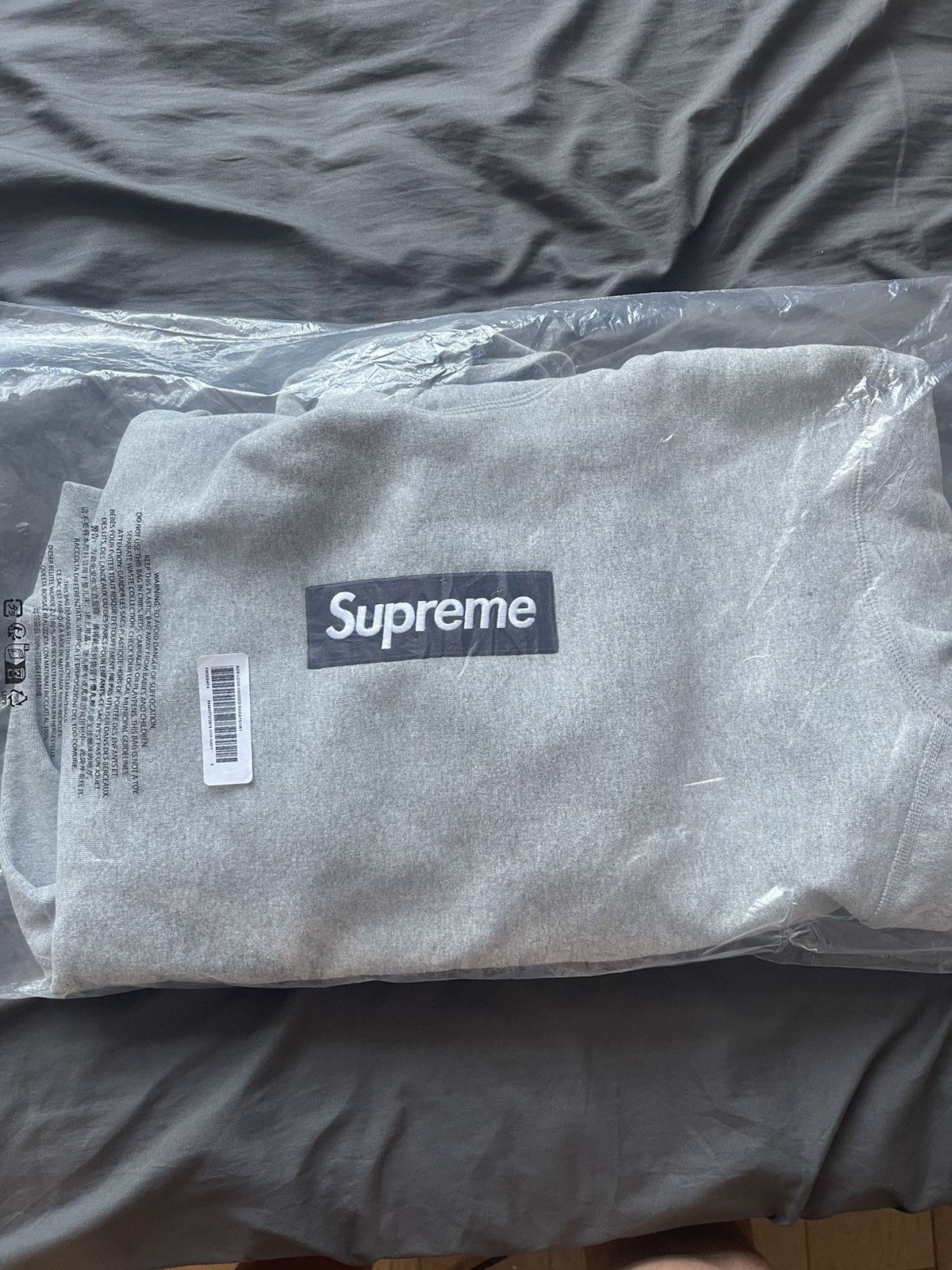Supreme FW25 Supreme Box Logo “Heather Grey” Size US S / EU 44-46 / 1 - 2 Thumbnail