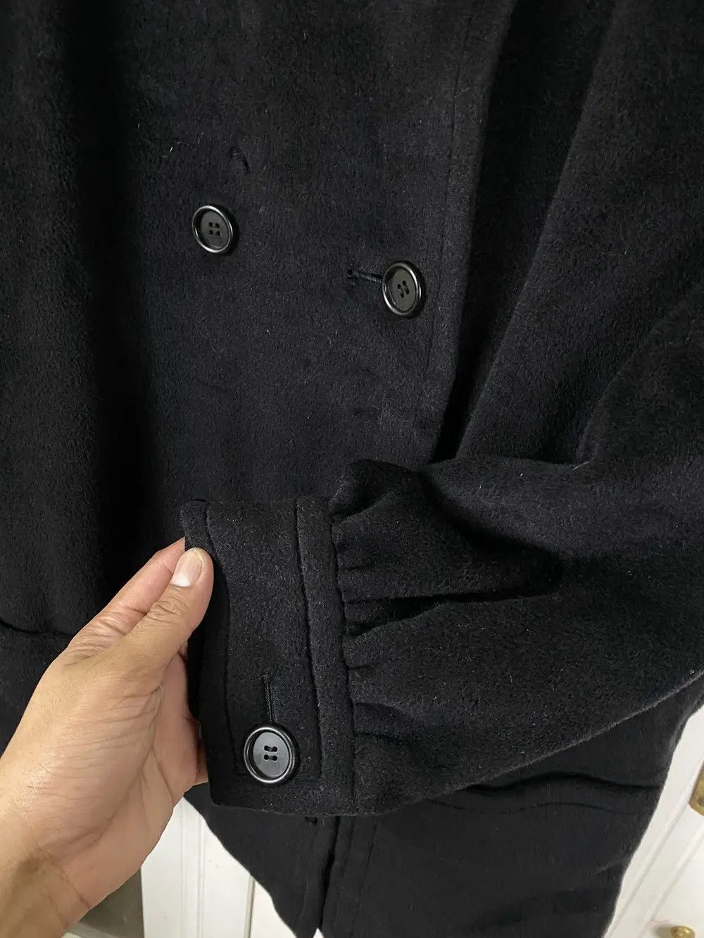 Givenchy Vintage Givenchy Wool Jacket Coat Size US XL / EU 56 / 4 - 8 Thumbnail