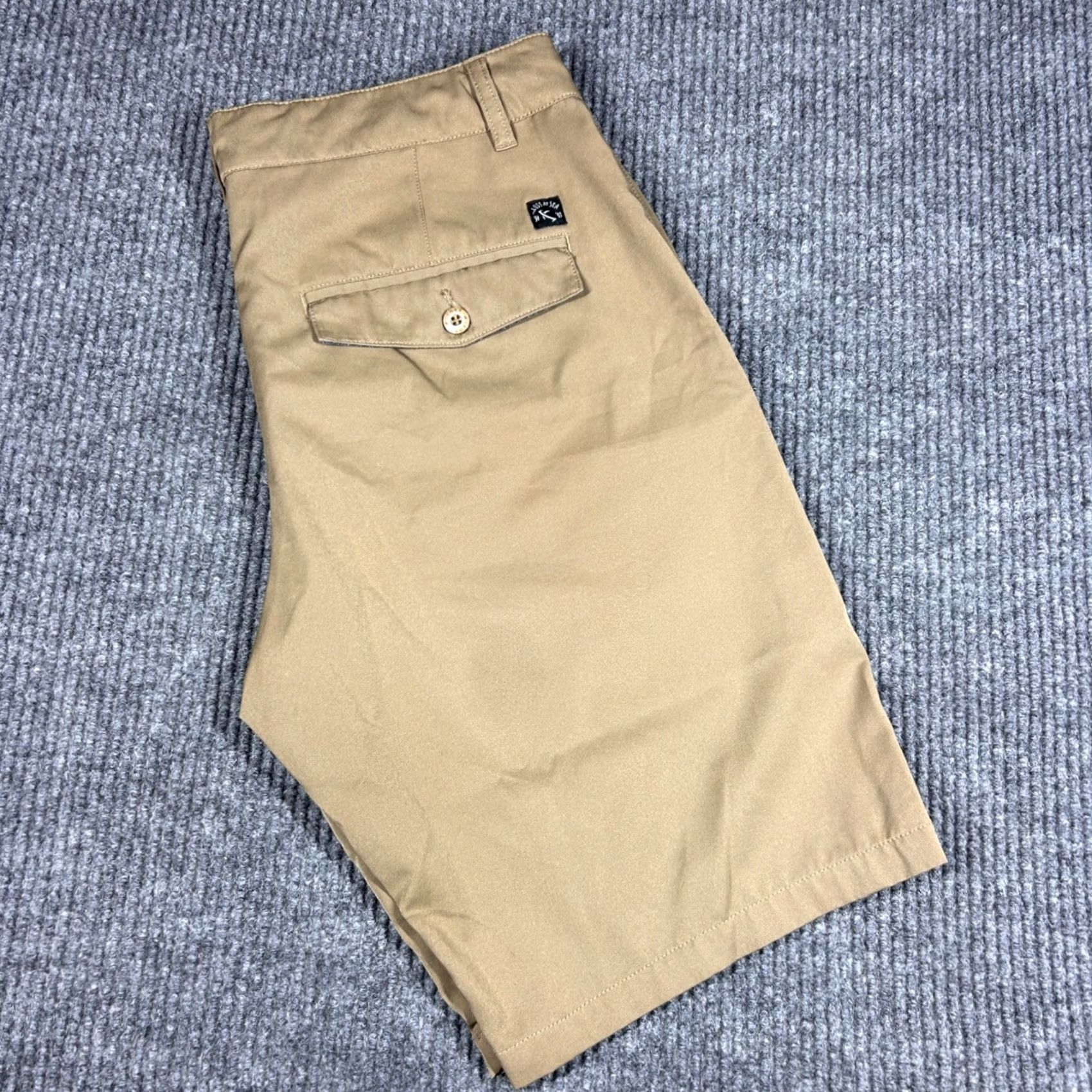 Lost Enterprises Shorts Mens 34 Tan Chino Hybrid At Sea Outdoors in Beige, Men's — image 2 of 6
