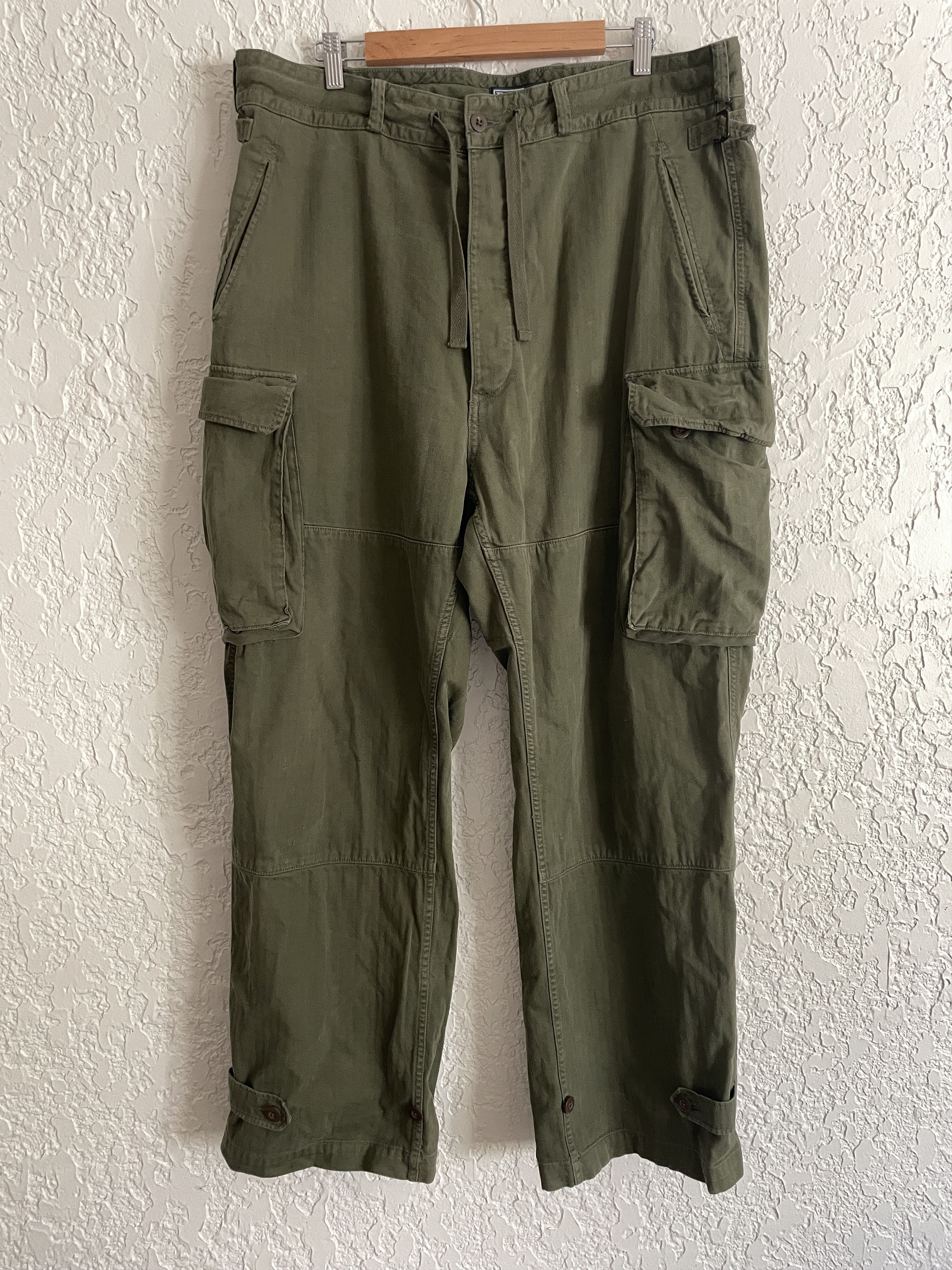 Polo Ralph Lauren 🔥 POLO RALPH LAUREN® RARE French Military HBT Cargo Pants Size US 38 / EU 54 - 1 Thumbnail