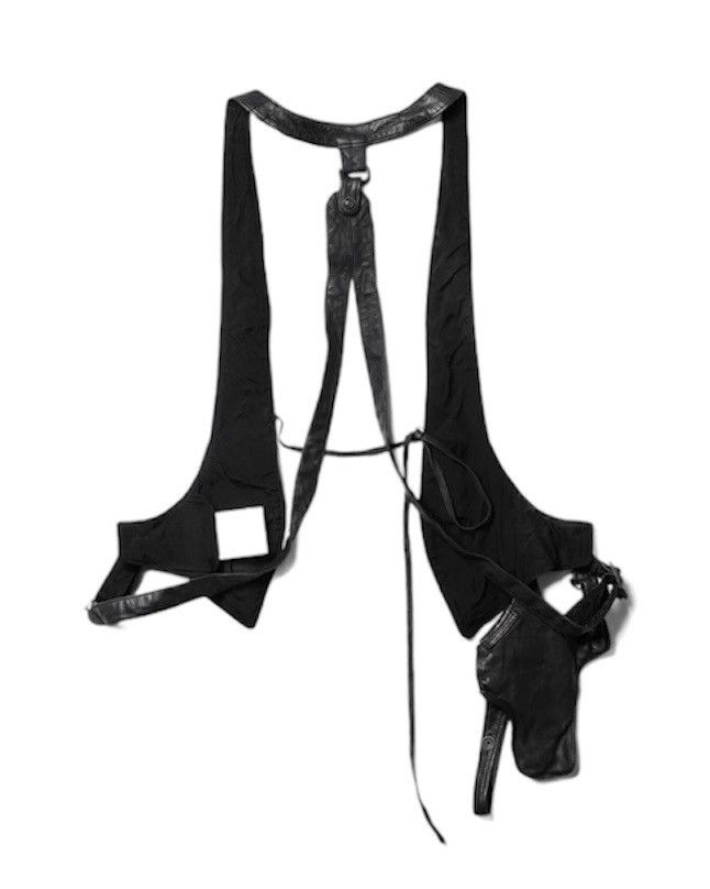 Julius Leather Holster Vest | Black | FARFETCH