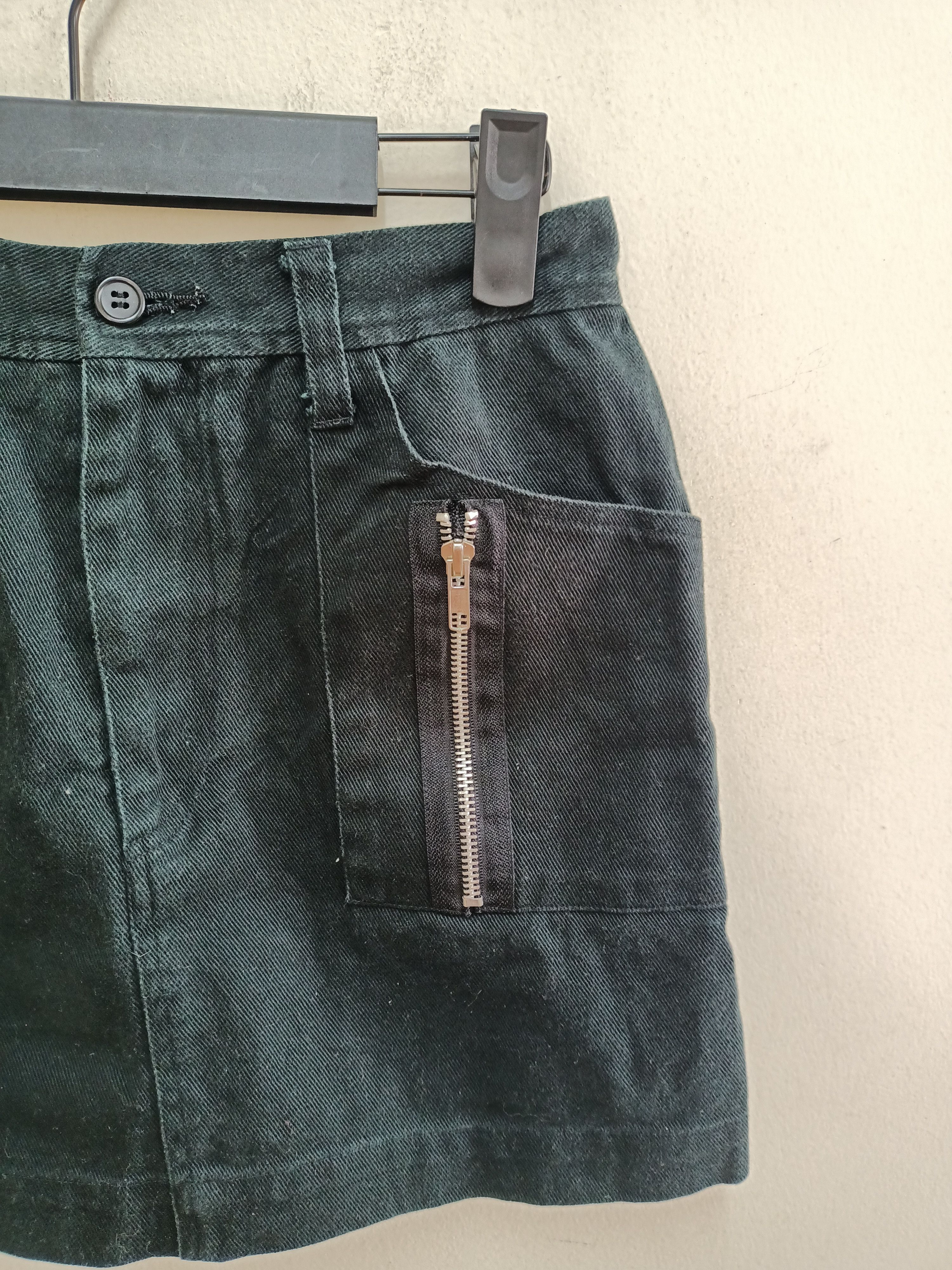 Japanese Brand Rare Sexy Dynamite London black zipper punk skirts Size 27" / US 4 / IT 40 - 3 Thumbnail