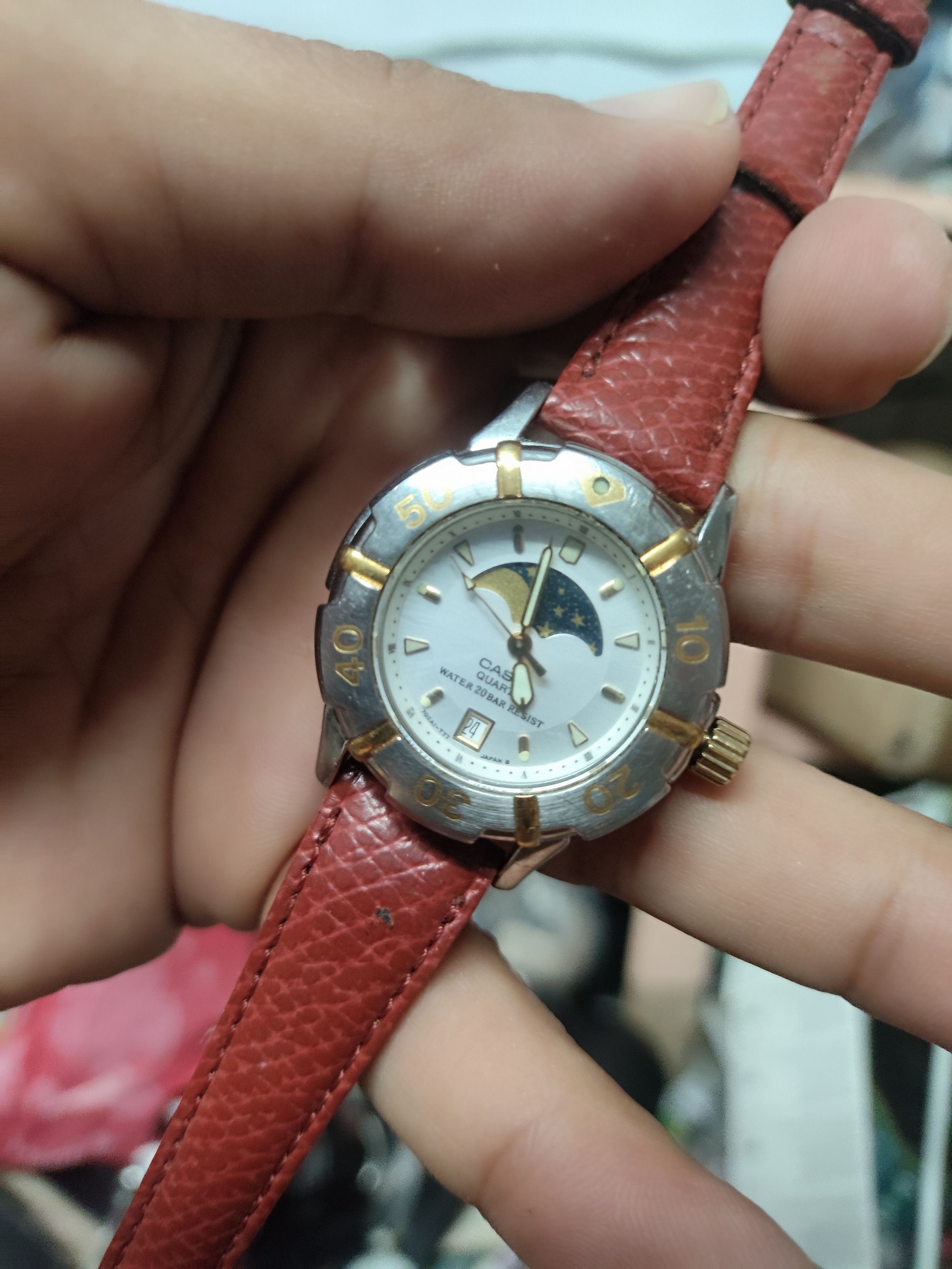 Casio Vintage Casio Sting Moon Phase Japan Watch (Need Service) Size ONE SIZE - 2 Thumbnail