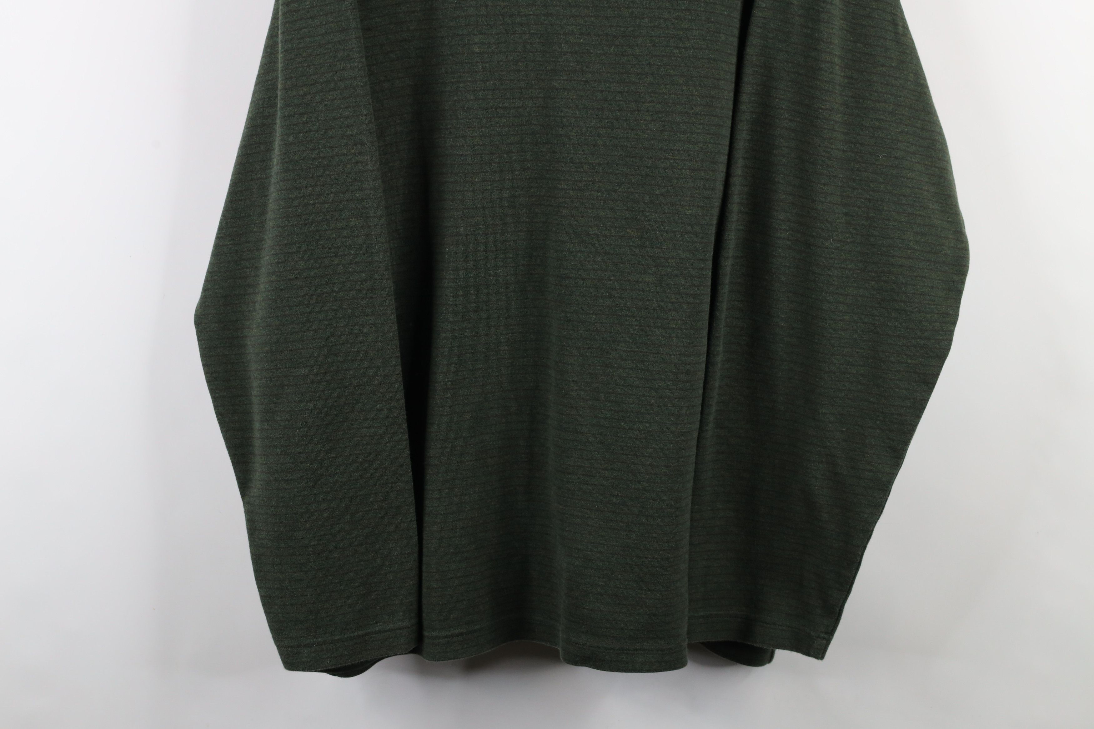 Eddie Bauer Vintage 90s Eddie Bauer Striped Long Sleeve V-Neck T-Shirt Size US XXL / EU 58 / 5 - 3 Thumbnail