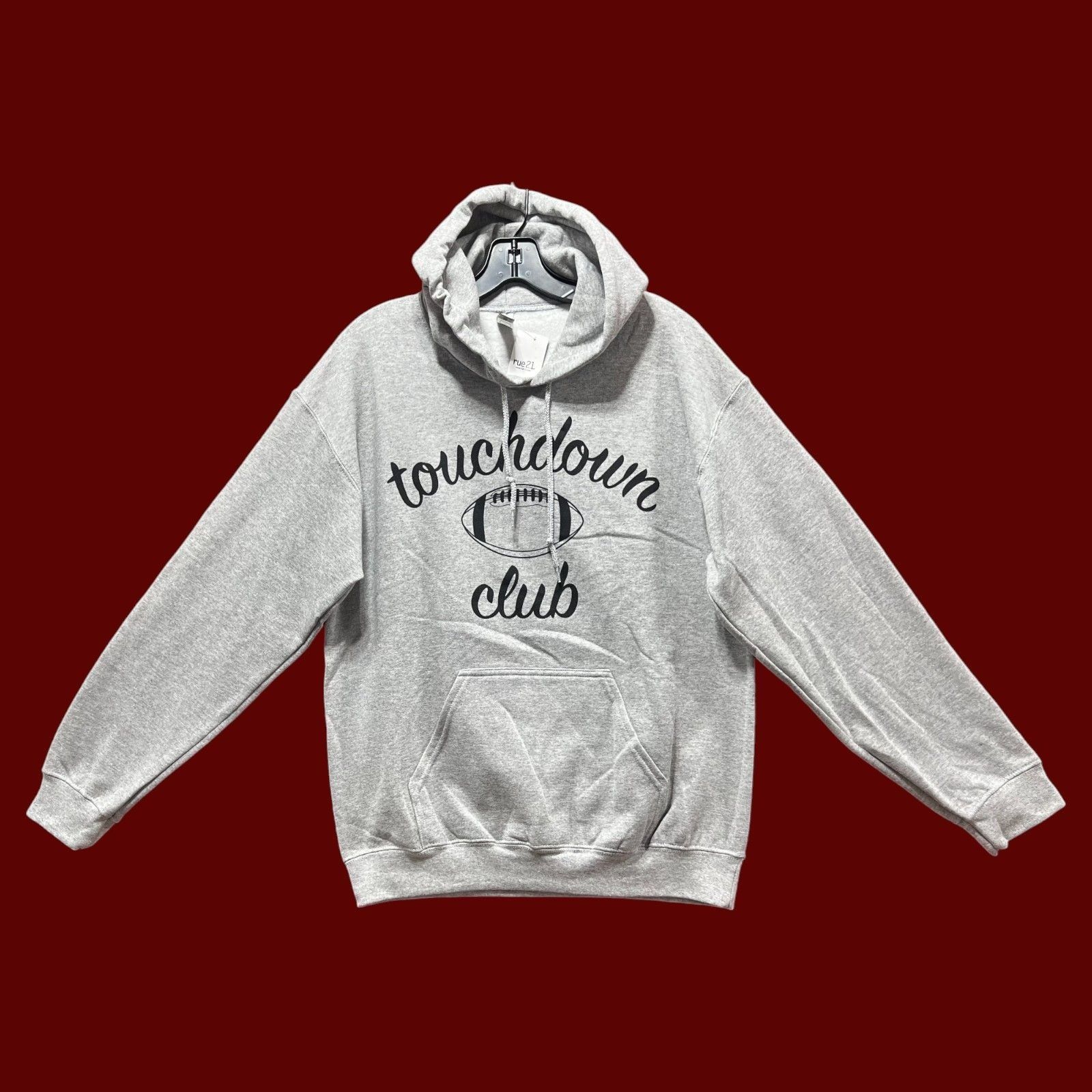 Gildan Gildan - Men's Long Sleeve Hooded Sweatshirt - Grey - Medium Size US M / EU 48-50 / 2 - 1 Thumbnail