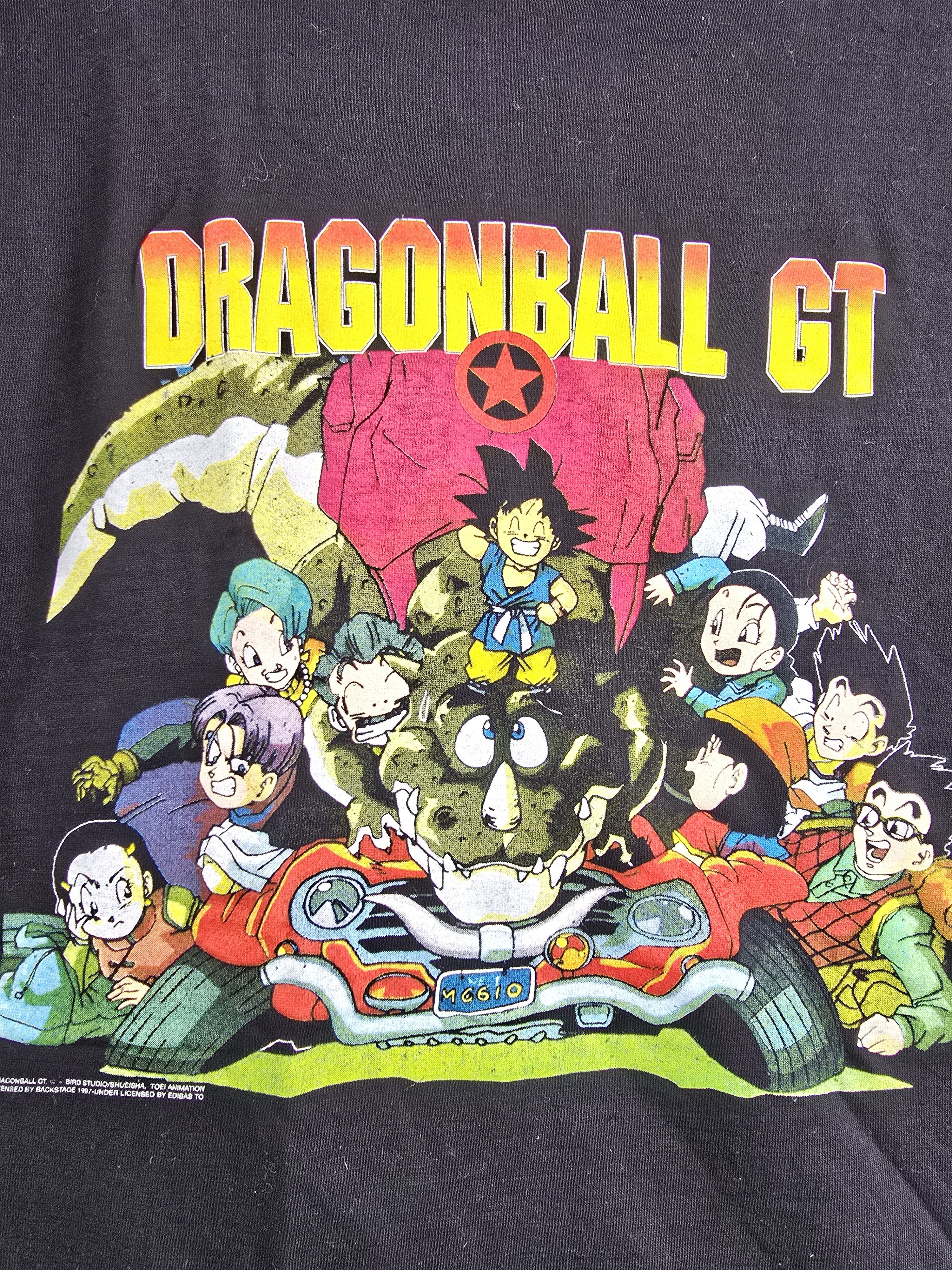 Anime × Japanese Brand × Vintage 1997 Dragon Ball GT Anime tee XL 22.5" 28.5" Size US XL / EU 56 / 4 - 4 Thumbnail