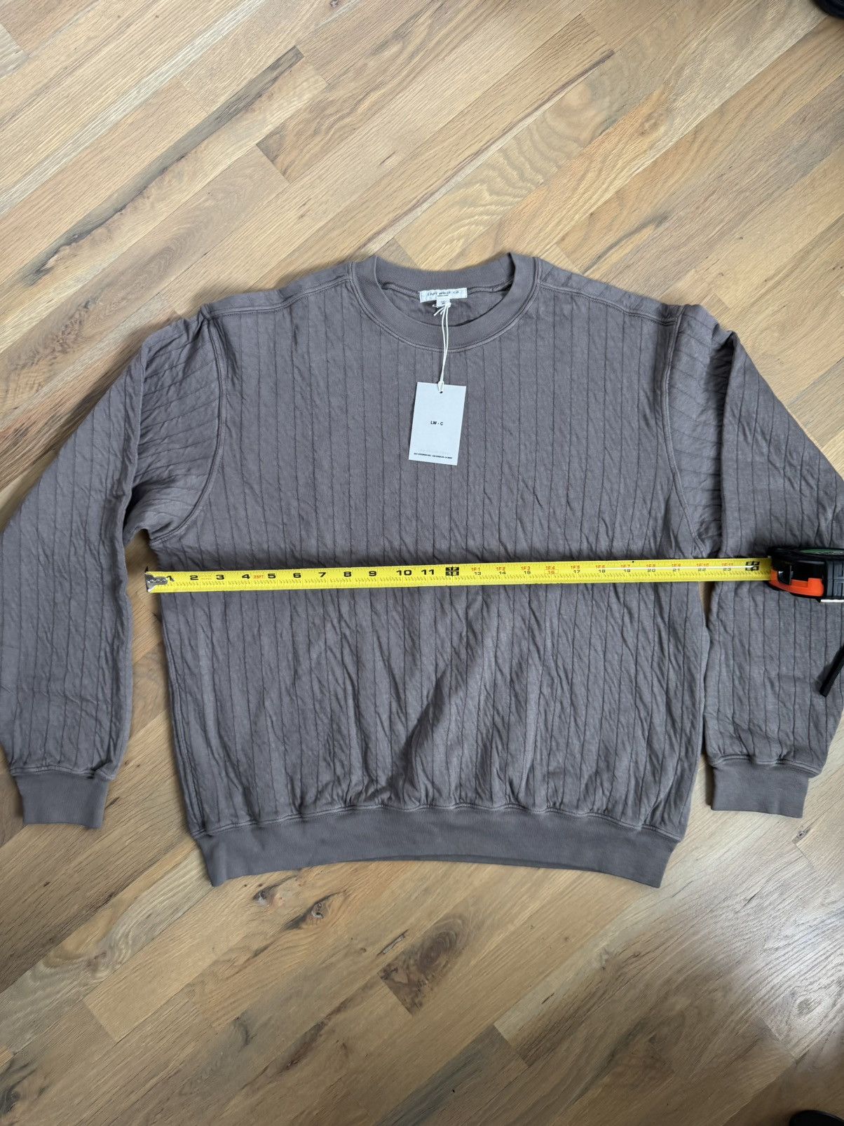 Lady White Co. BNWT Lady White Co Dusty Grey Relaxed Sweater Size US M / EU 48-50 / 2 - 1 Thumbnail