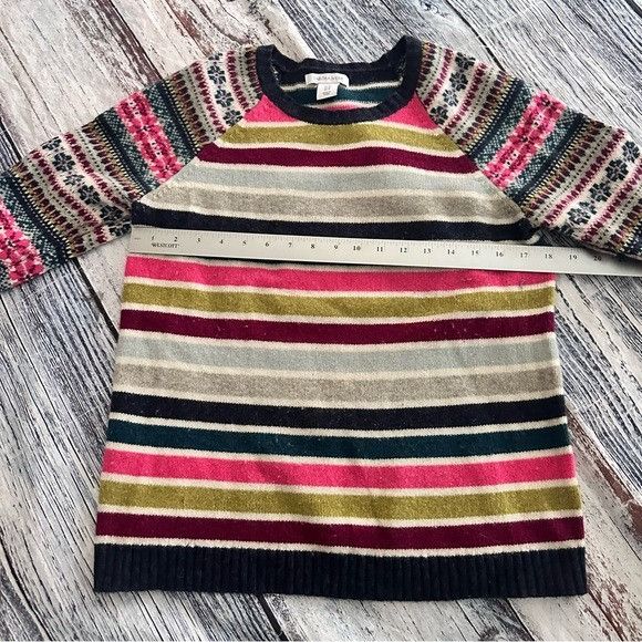 Other Tabitha Webb Wool Striped Multicolor Sweater Size M / US 6-8 / IT 42-44 - 6 Thumbnail
